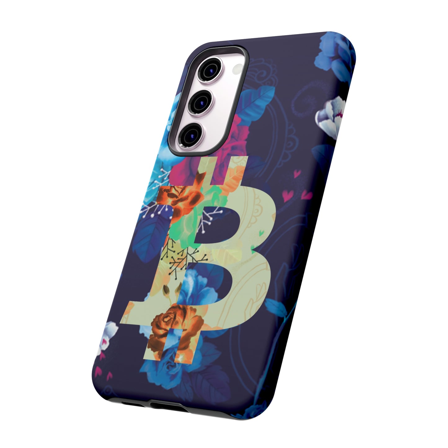 Bitcoin Flowers Art Case In N Out Crypto