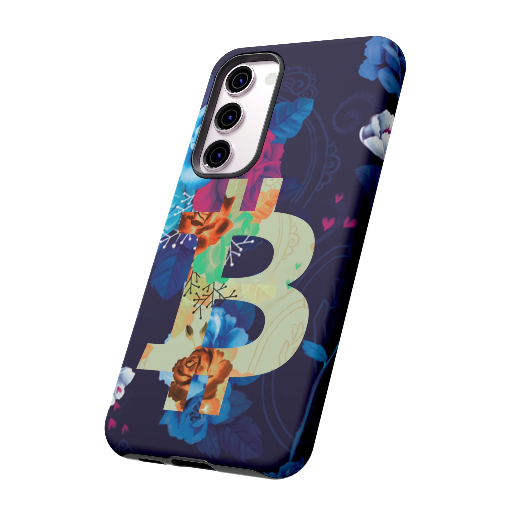 Bitcoin Flowers Art Case In N Out Crypto