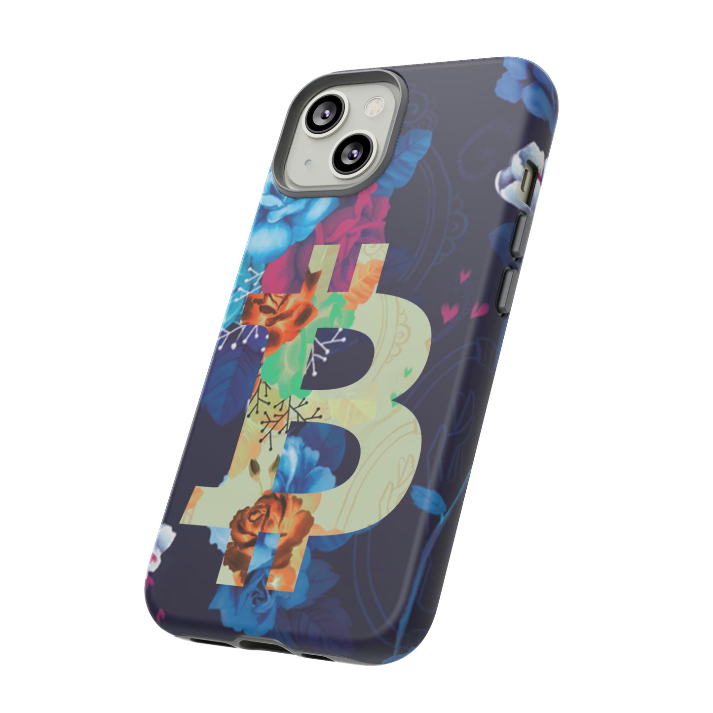 Bitcoin Flowers Art Case In N Out Crypto