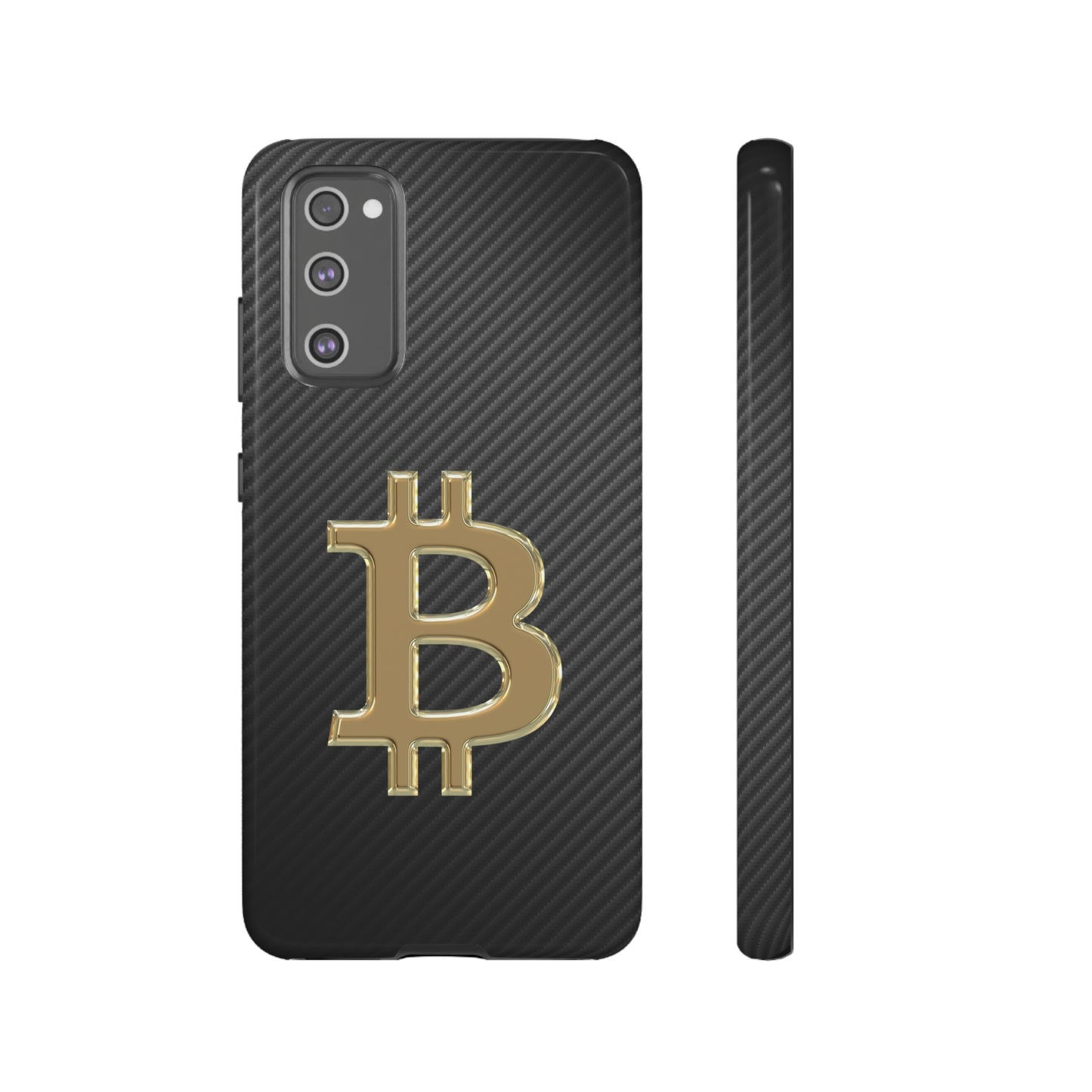 Bitcoin Carbon Fiber Gold Case In N Out Crypto