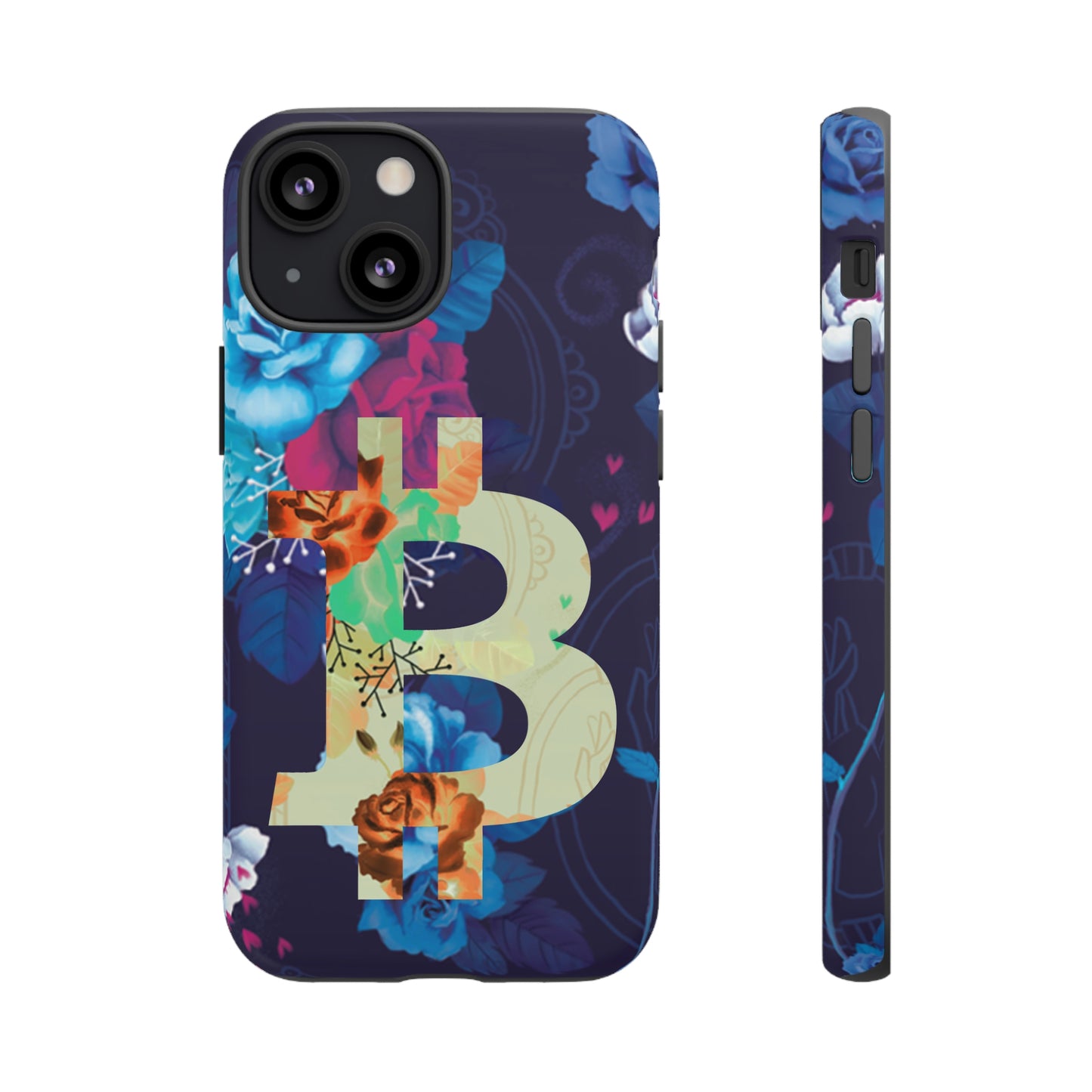 Bitcoin Flowers Art Case In N Out Crypto