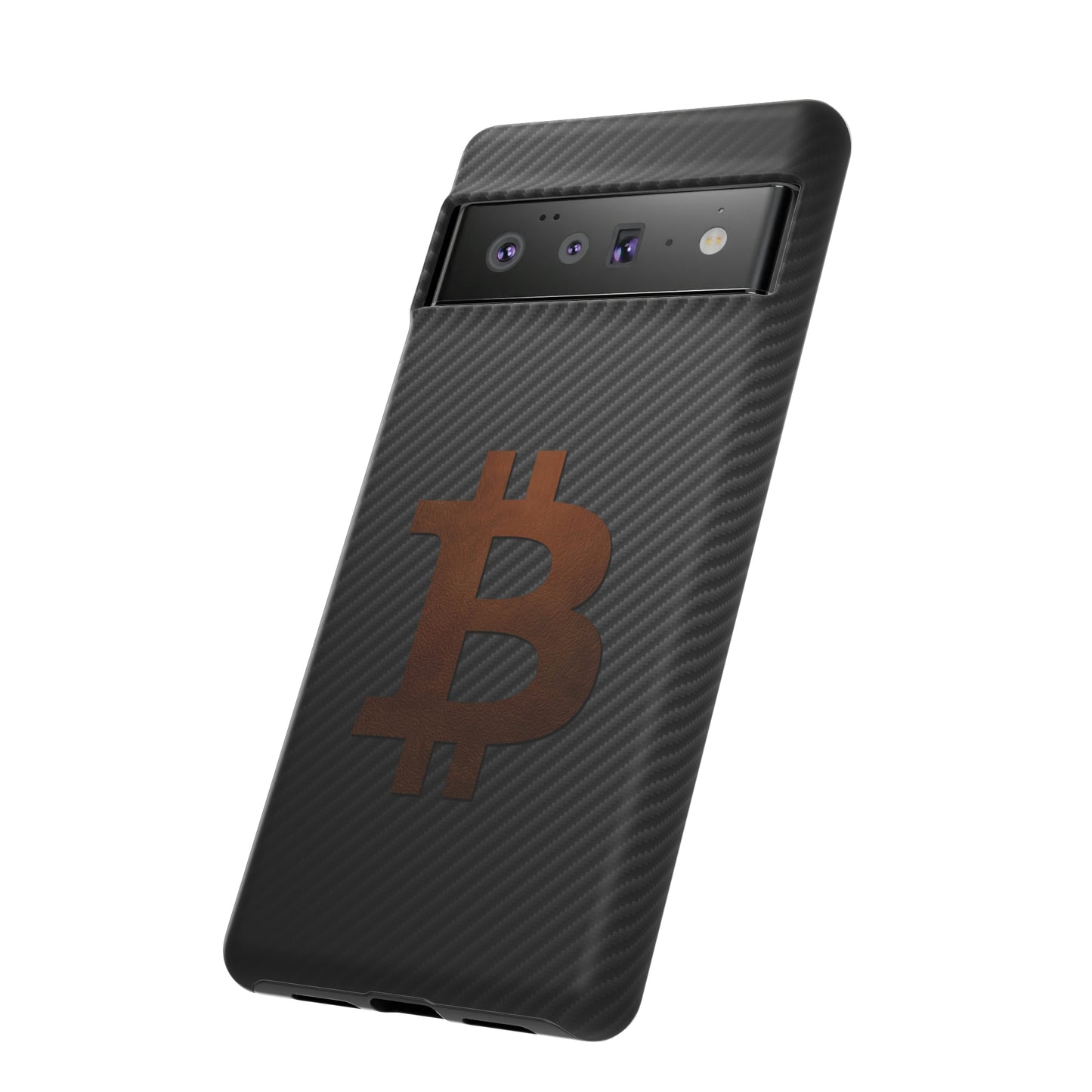 Bitcoin Fiber Brown Leather Case In N Out Crypto