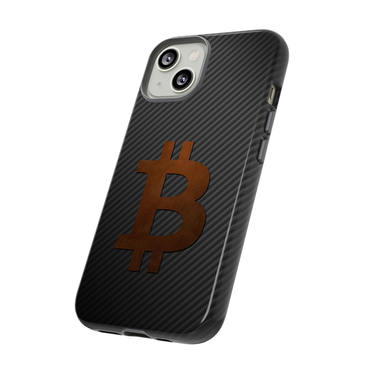 Bitcoin Fiber Brown Leather Case In N Out Crypto