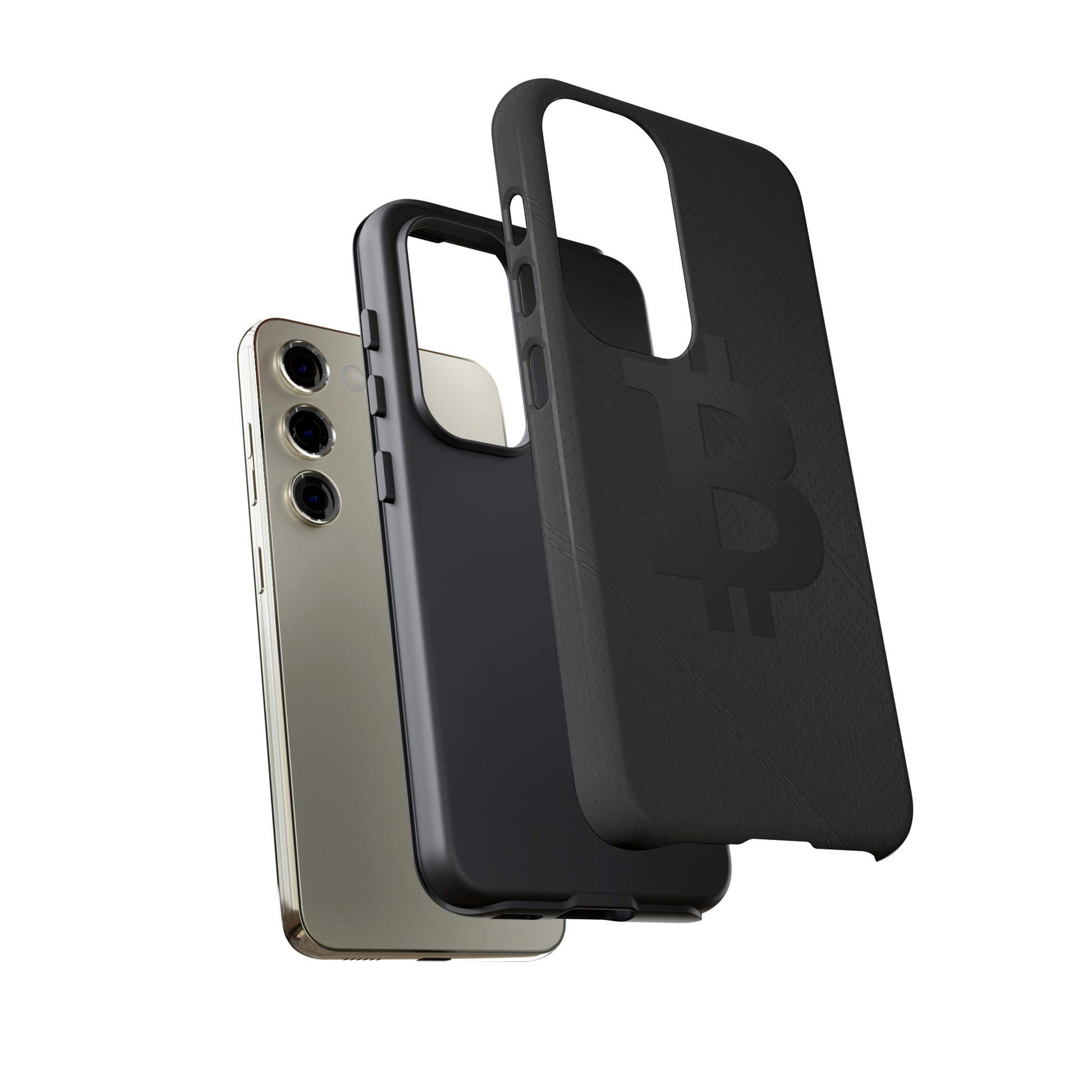 Bitcoin Leather Phone Case In N Out Crypto