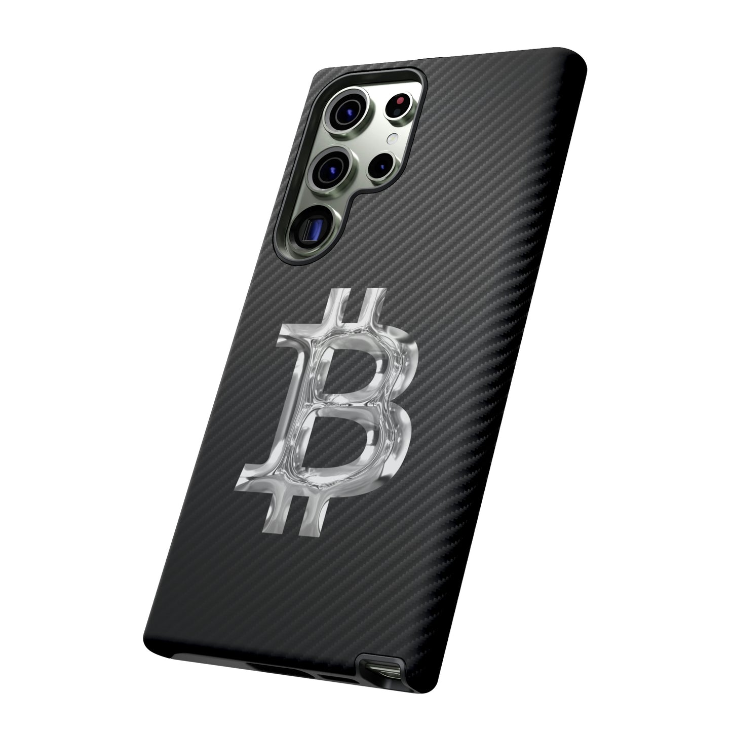 Bitcoin Carbon Fiber Tough Case In N Out Crypto