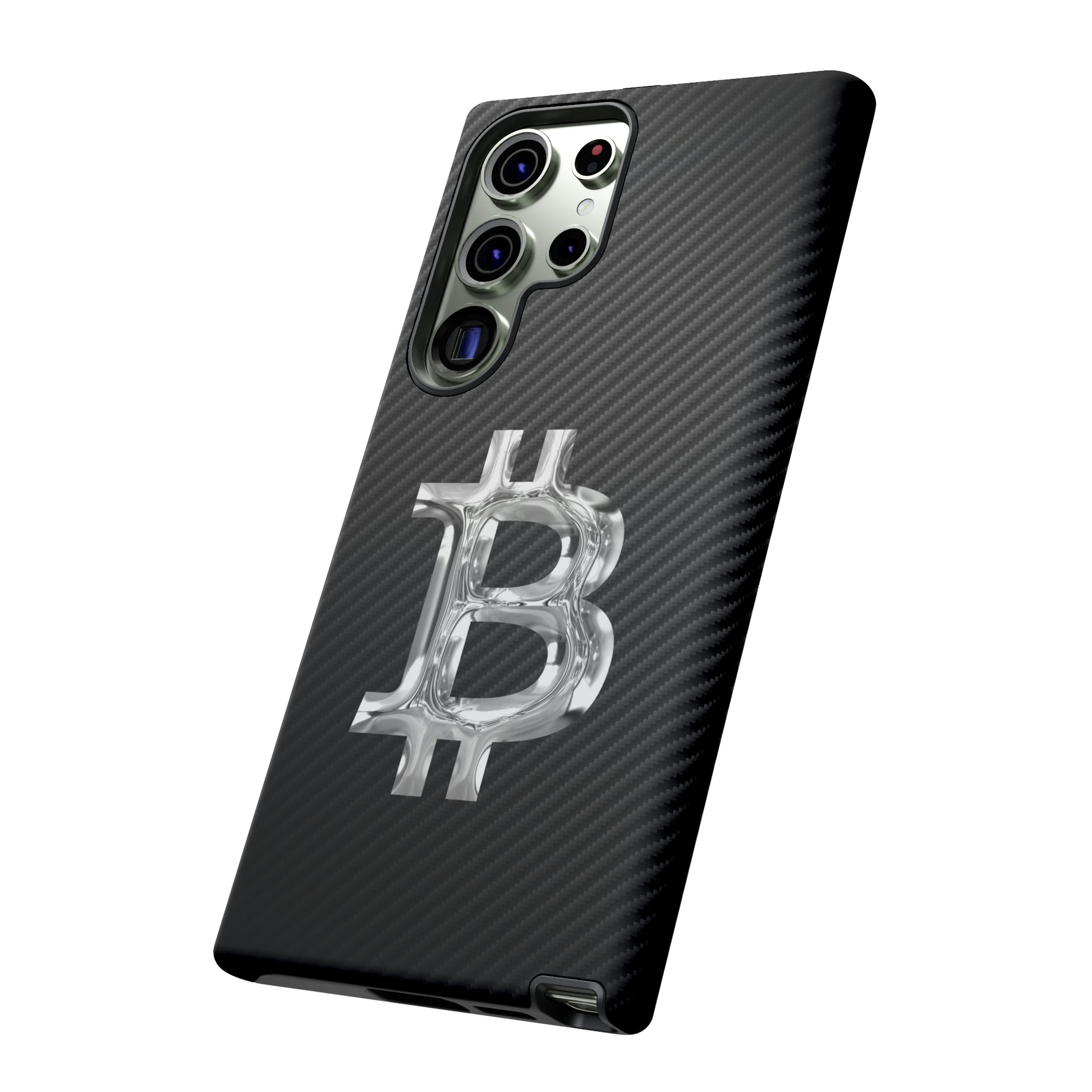 Bitcoin Carbon Fiber Tough Case In N Out Crypto