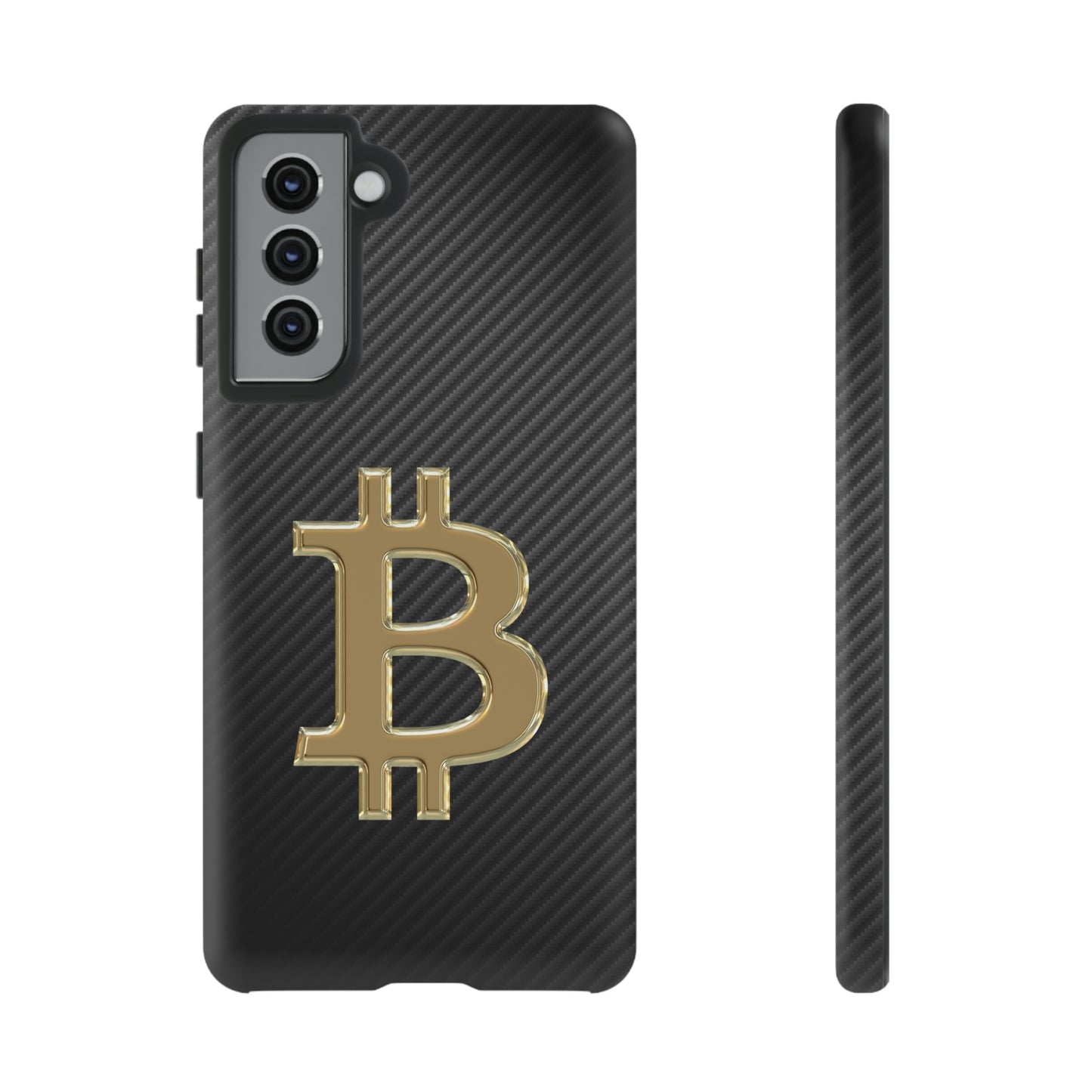 Bitcoin Carbon Fiber Gold Case In N Out Crypto