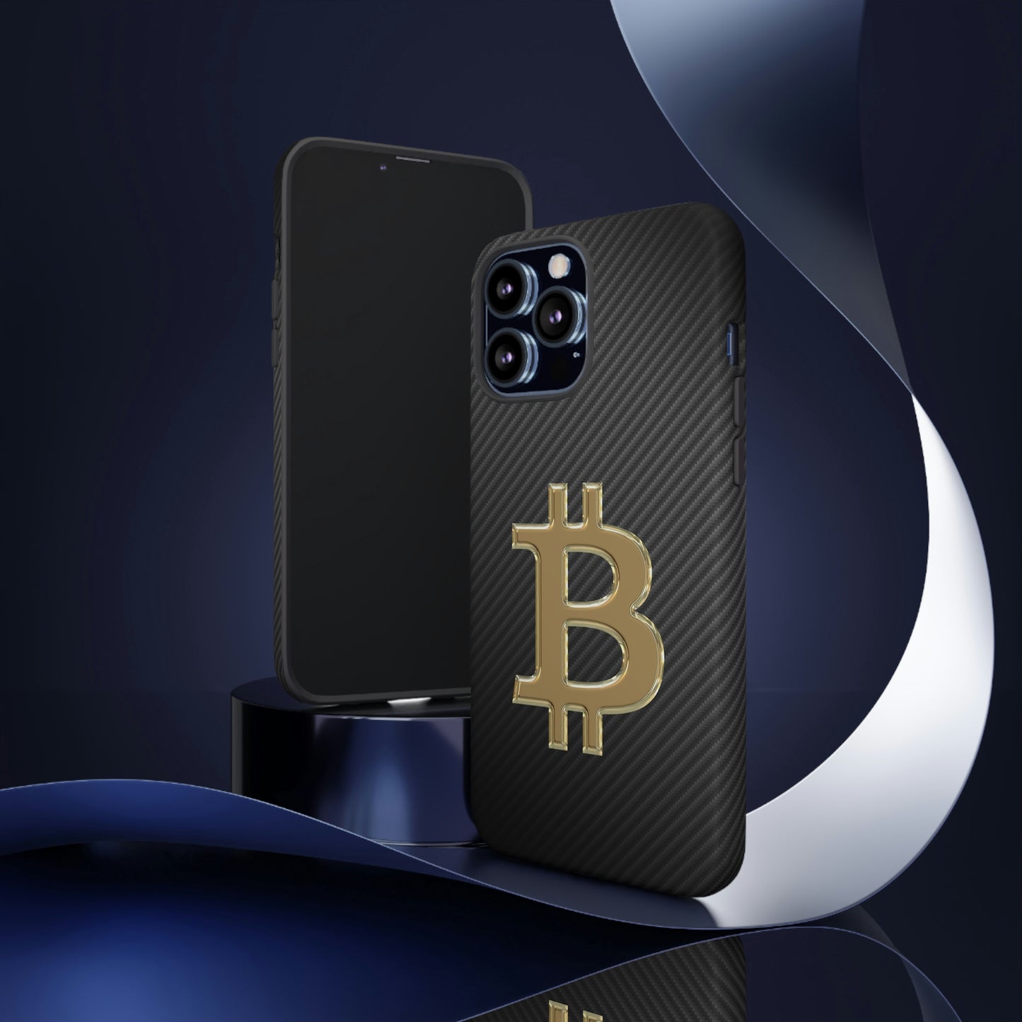 Bitcoin Carbon Fiber Gold Case In N Out Crypto