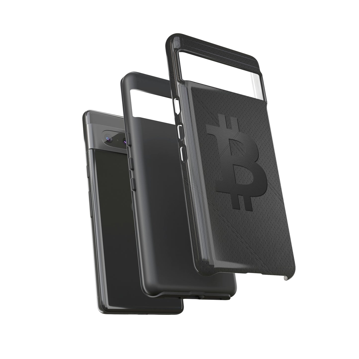 Bitcoin Leather Phone Case In N Out Crypto