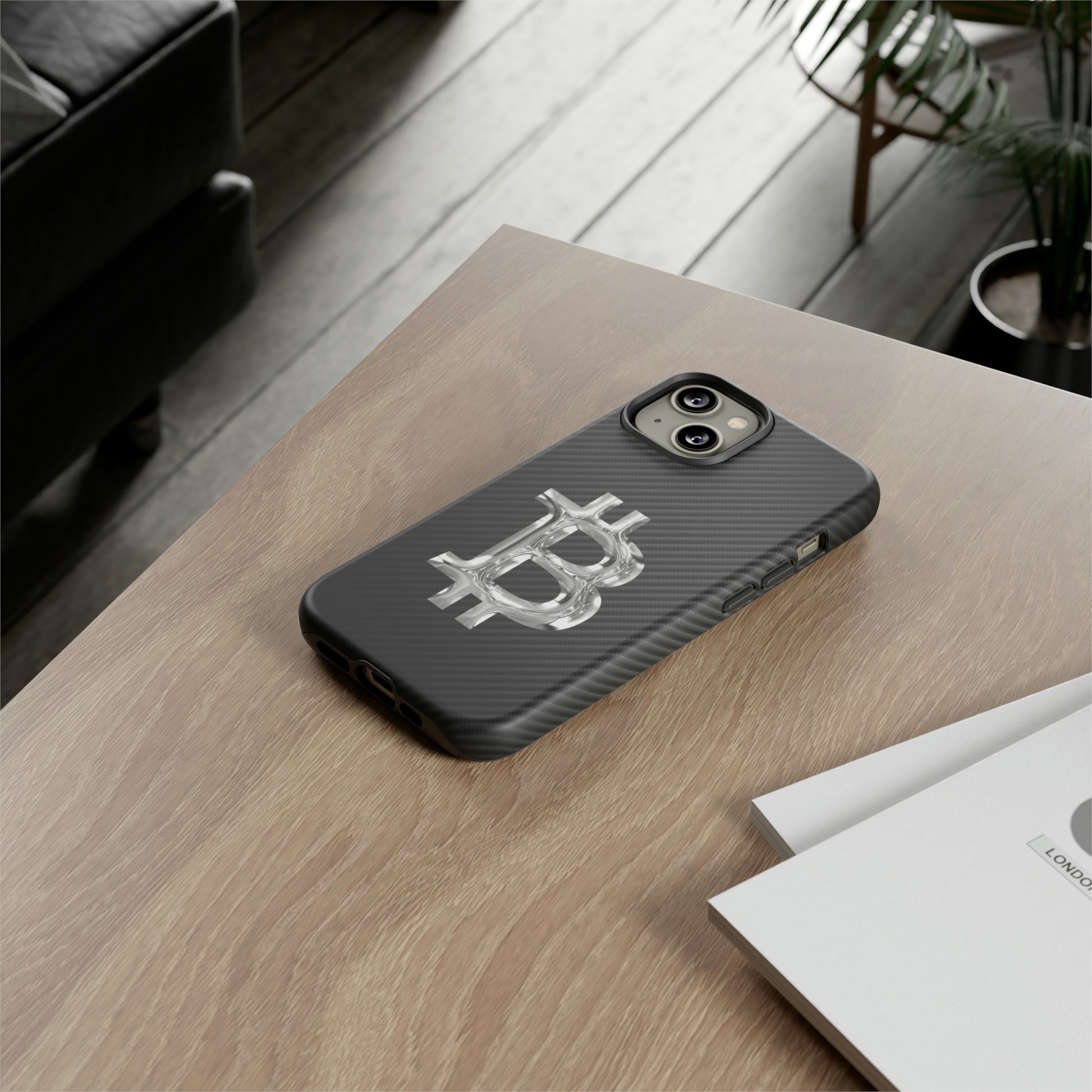 Bitcoin Carbon Fiber Tough Case In N Out Crypto