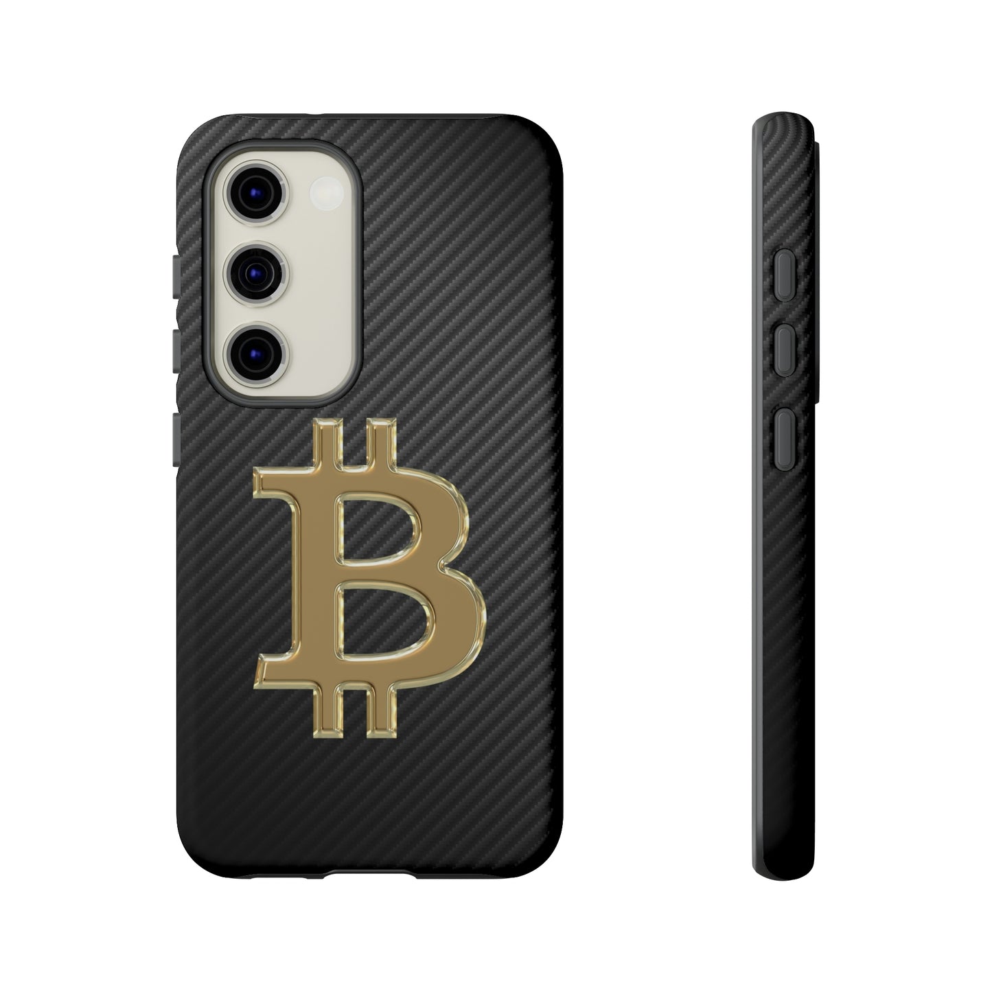 Bitcoin Carbon Fiber Gold Case In N Out Crypto