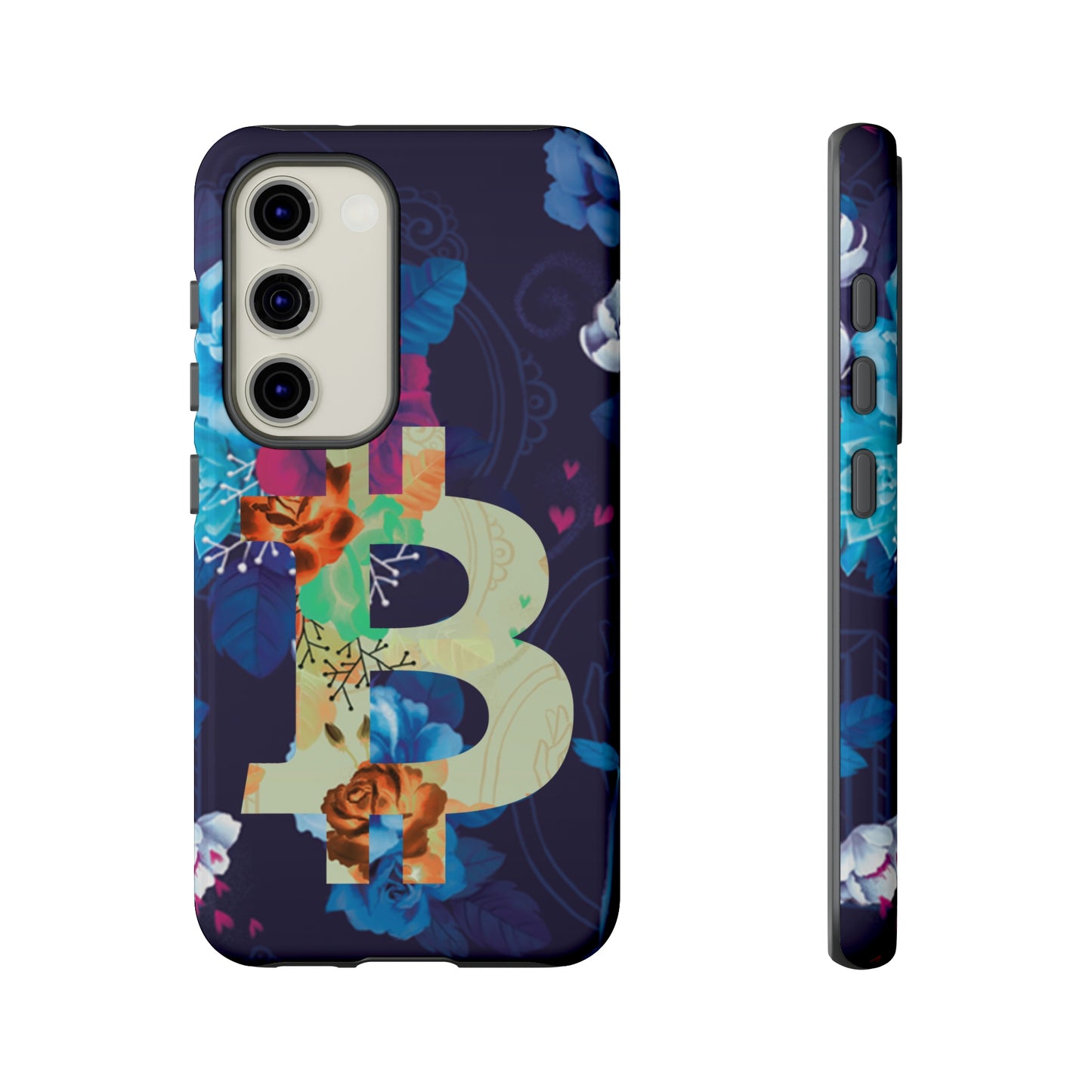 Bitcoin Flowers Art Case In N Out Crypto