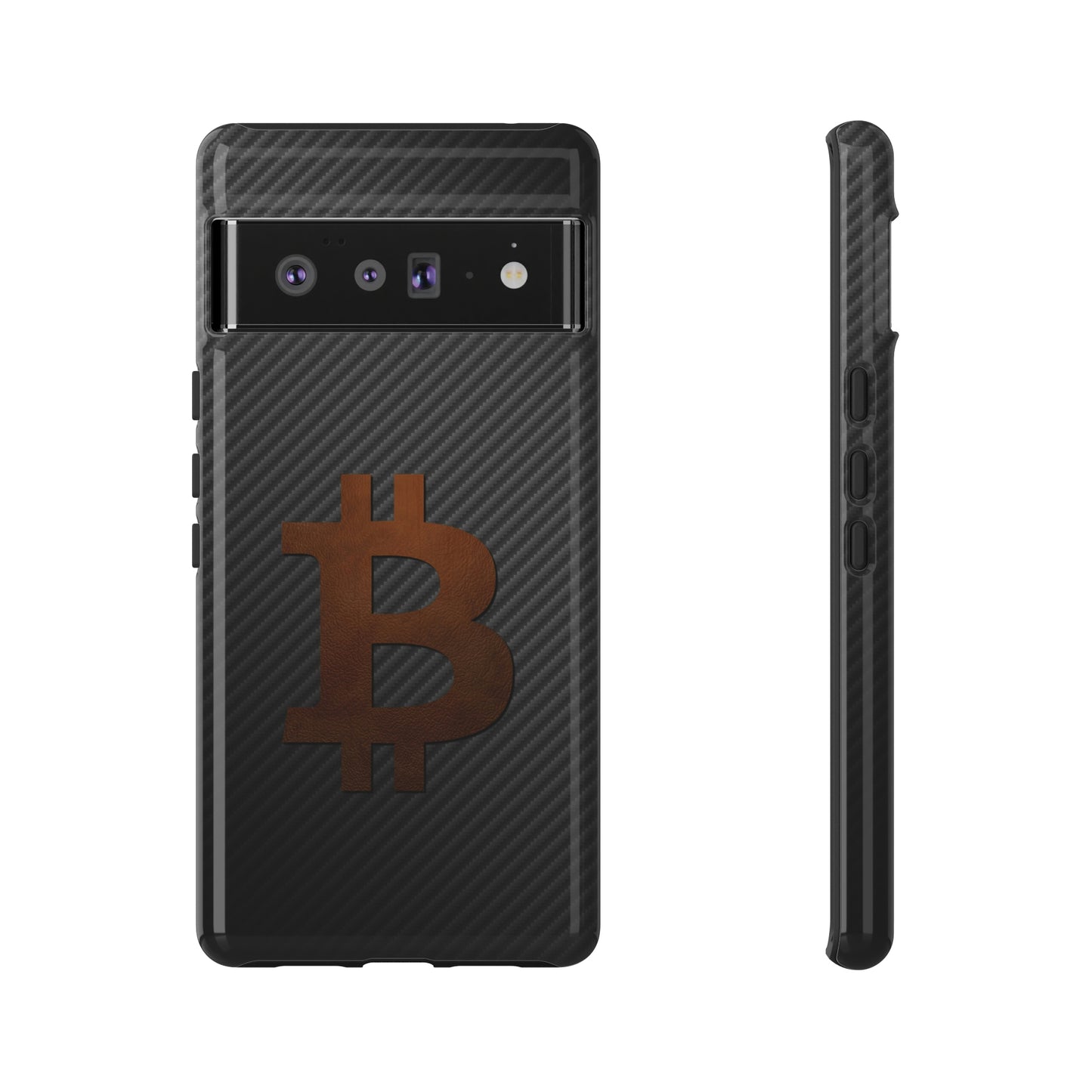 Bitcoin Fiber Brown Leather Case In N Out Crypto