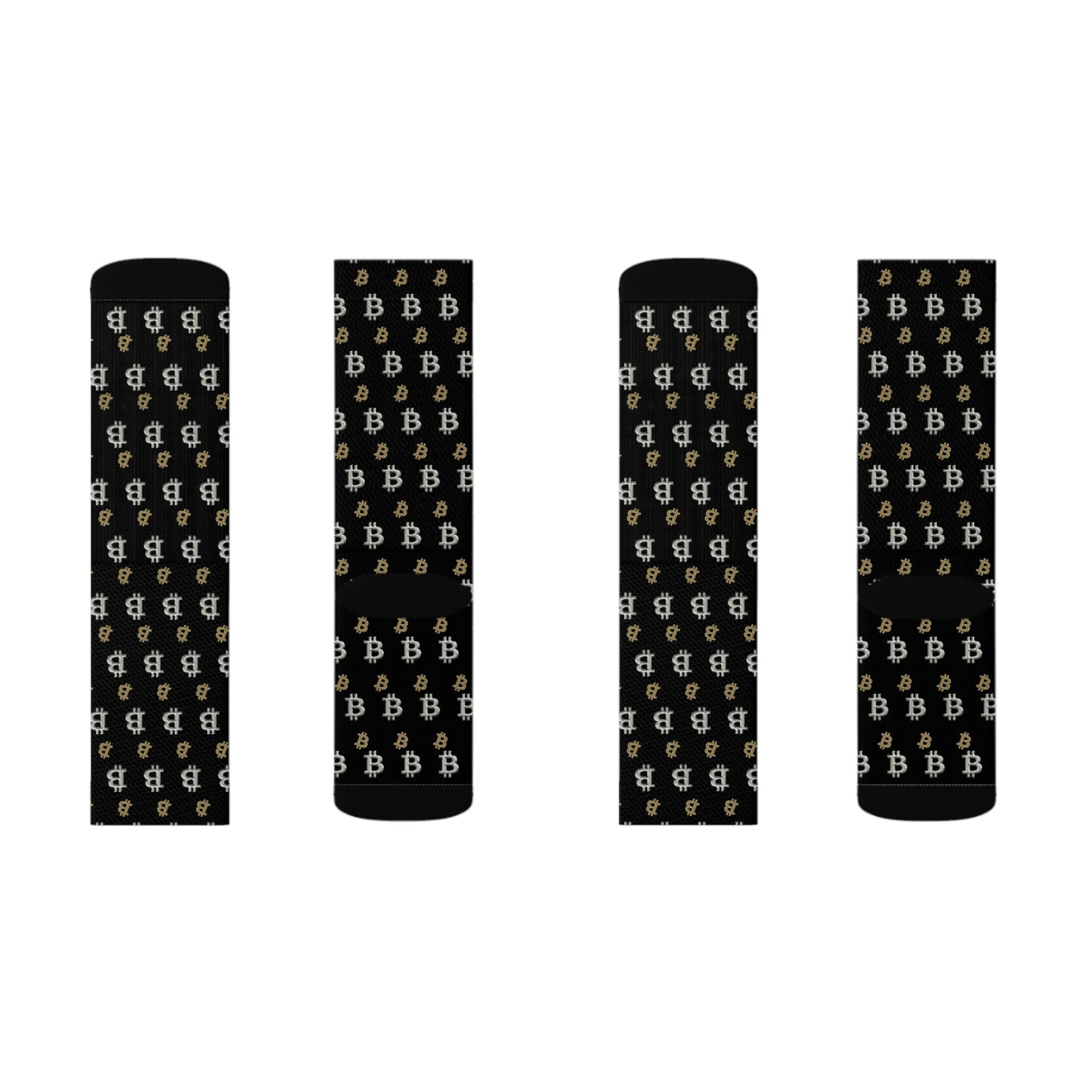 Bitcoin Simple B Socks Printify
