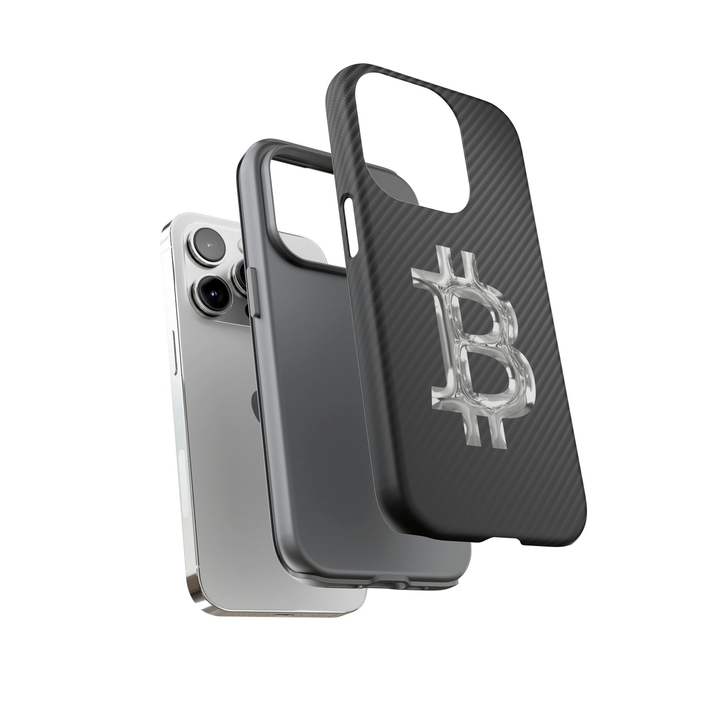 Bitcoin Carbon Fiber Tough Case In N Out Crypto