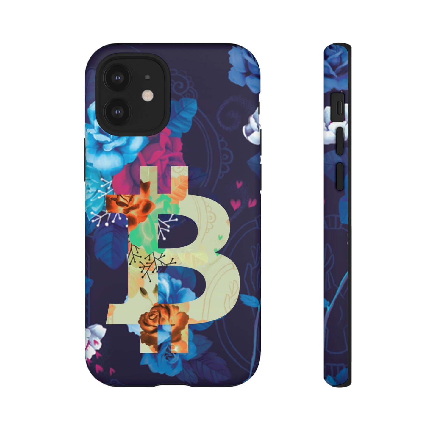 Bitcoin Flowers Art Case In N Out Crypto