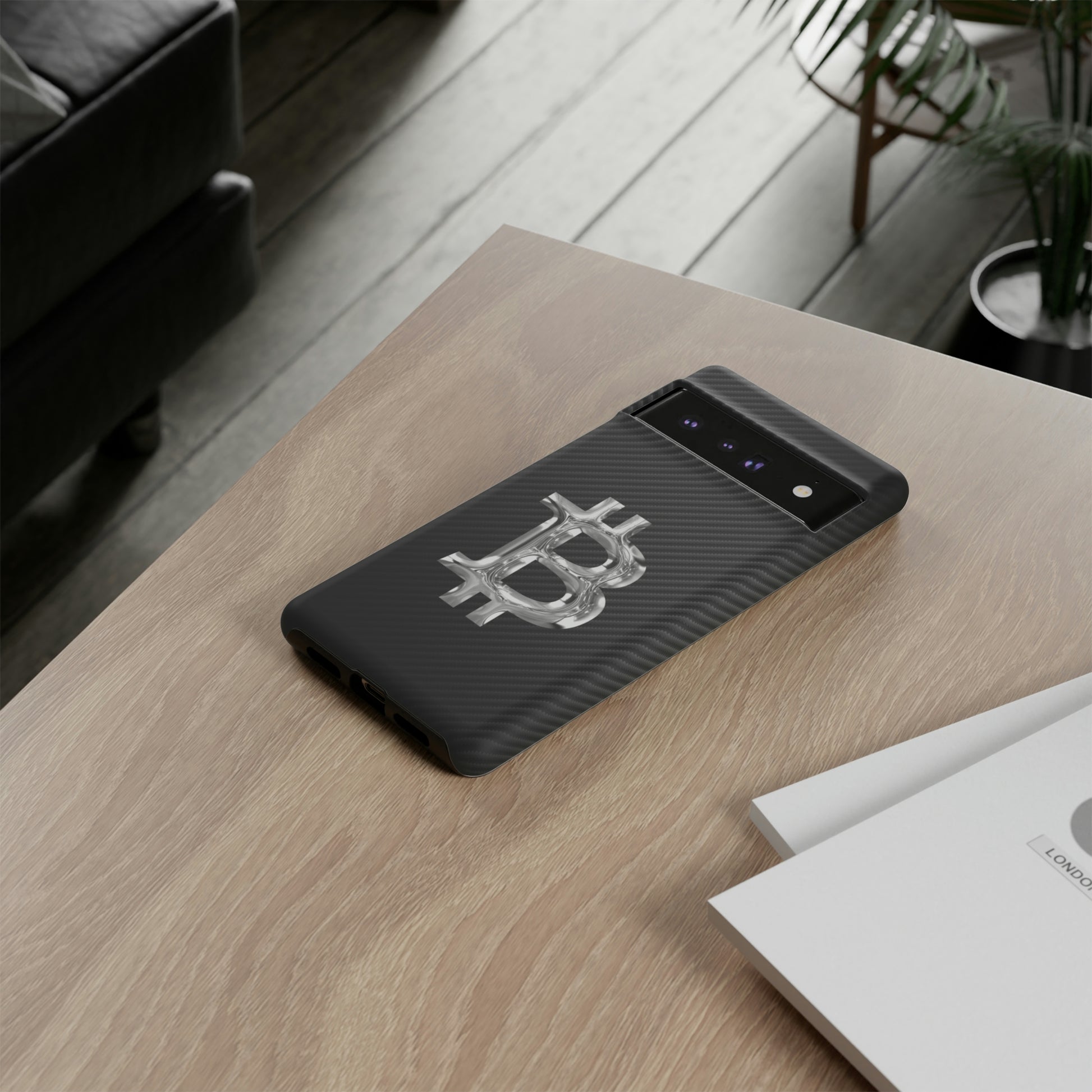 Bitcoin Carbon Fiber Tough Case In N Out Crypto