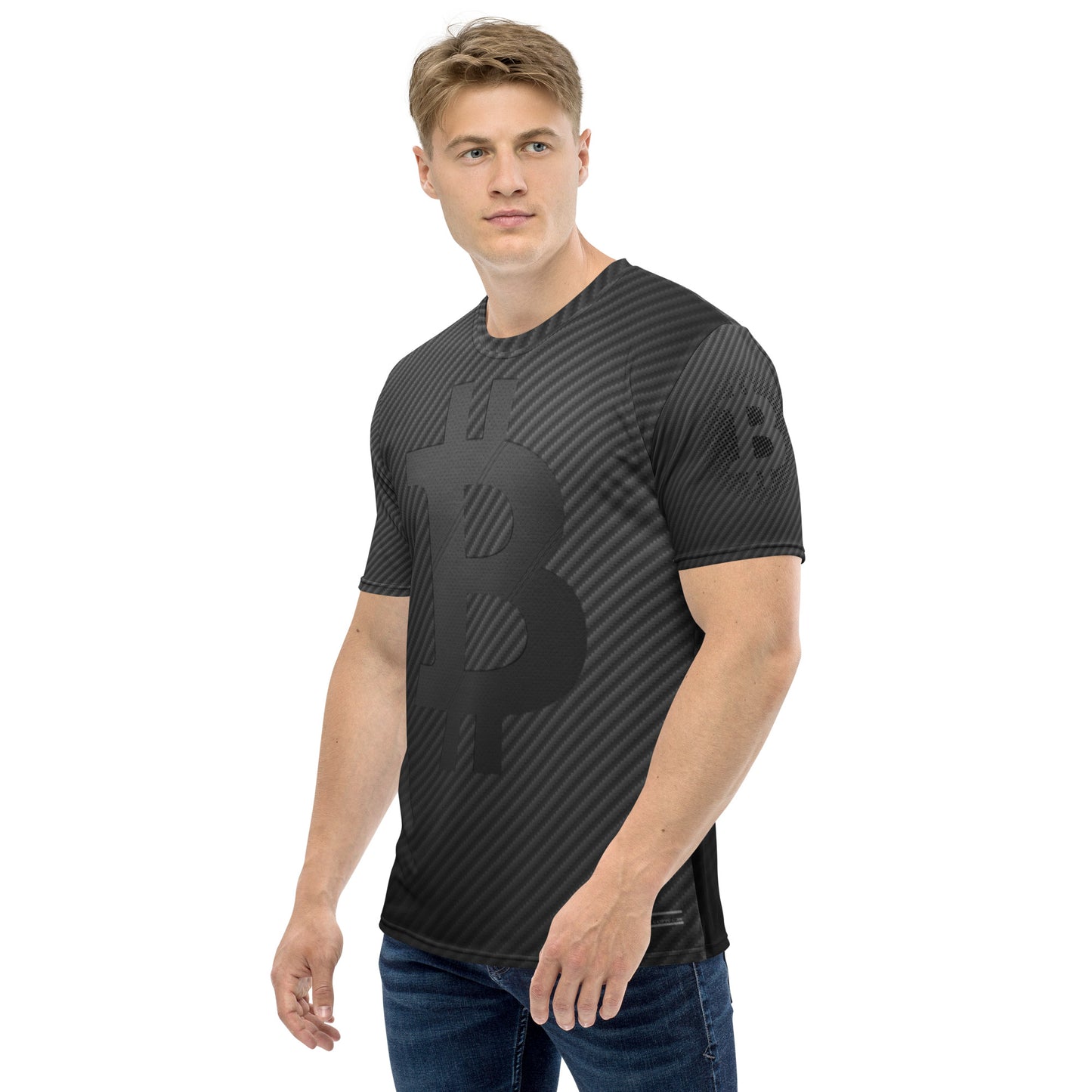Bitcoin Fiber Tee Aop In N Out Crypto