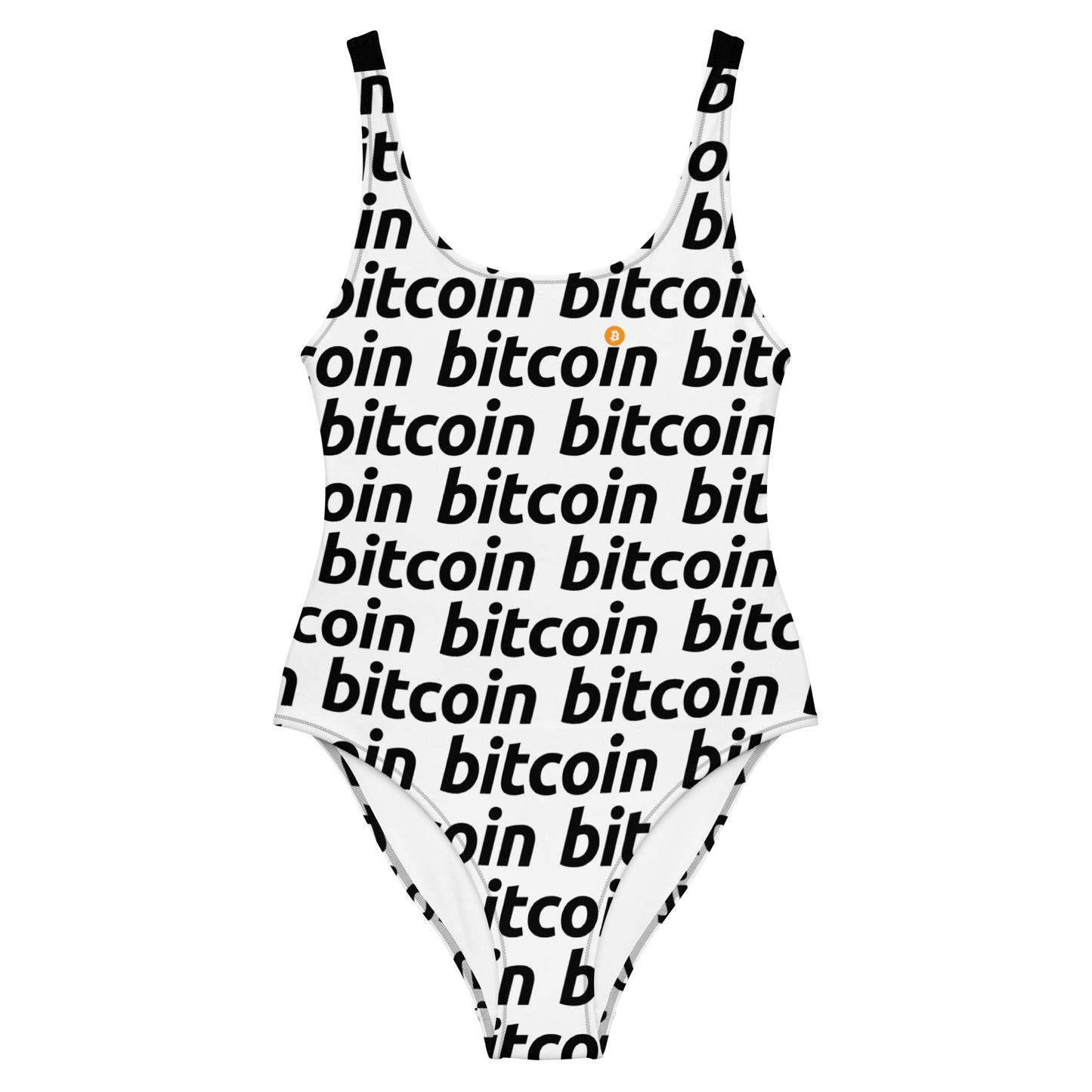 Bitcoin Sleek Swimsuit printful