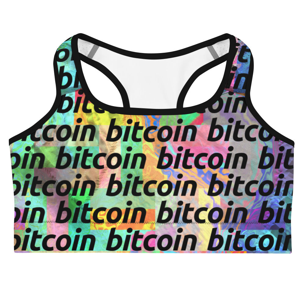 Bitcoin Acid Sports bra