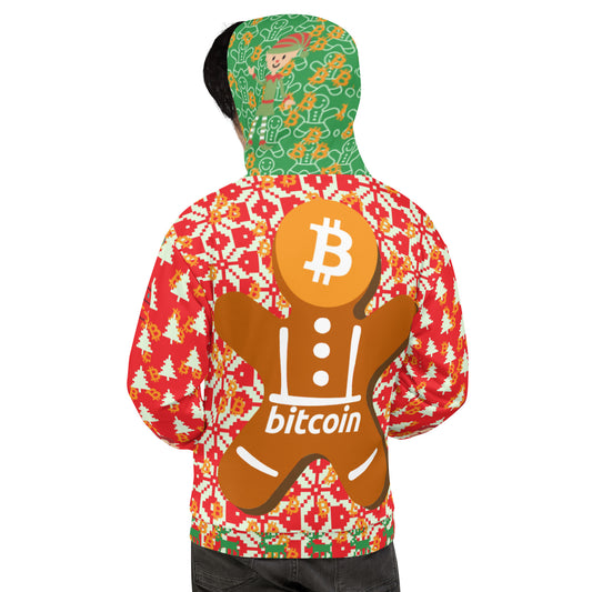 Bitcoin Christmas Ugly Hoodie In N Out Crypto