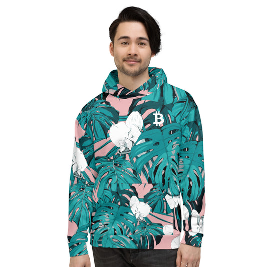 Bitcoin Tropical Hoodie In N Out Crypto