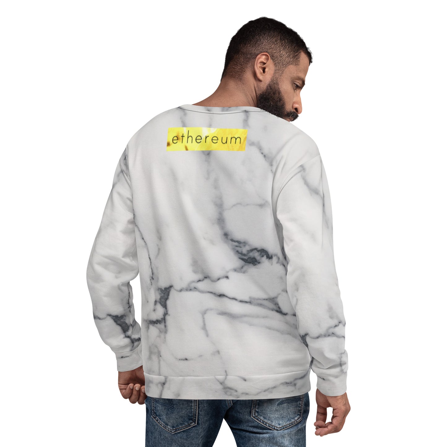 Ethereum Marble AU Sweatshirt printful