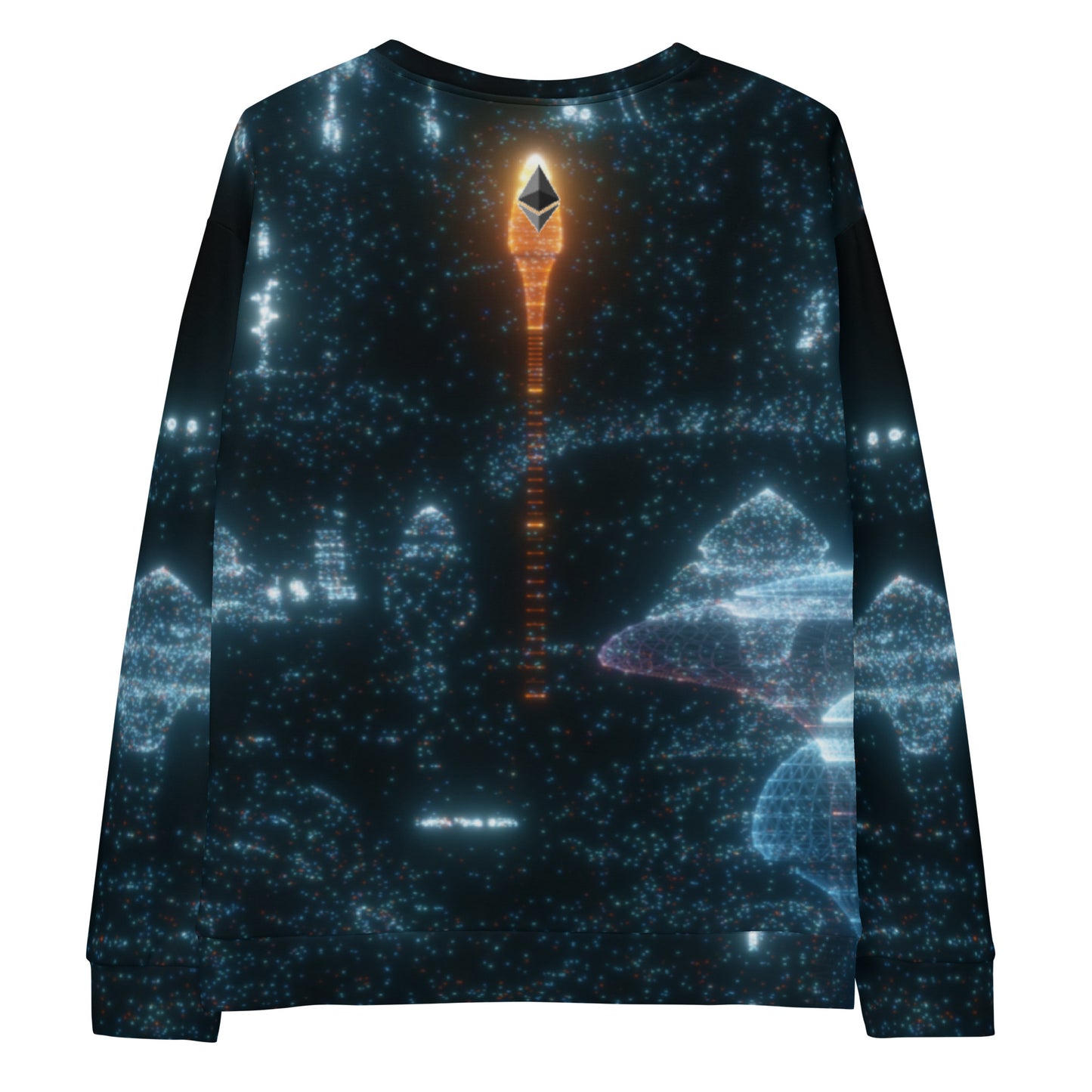 Ethereum F Space Sweatshirt printful