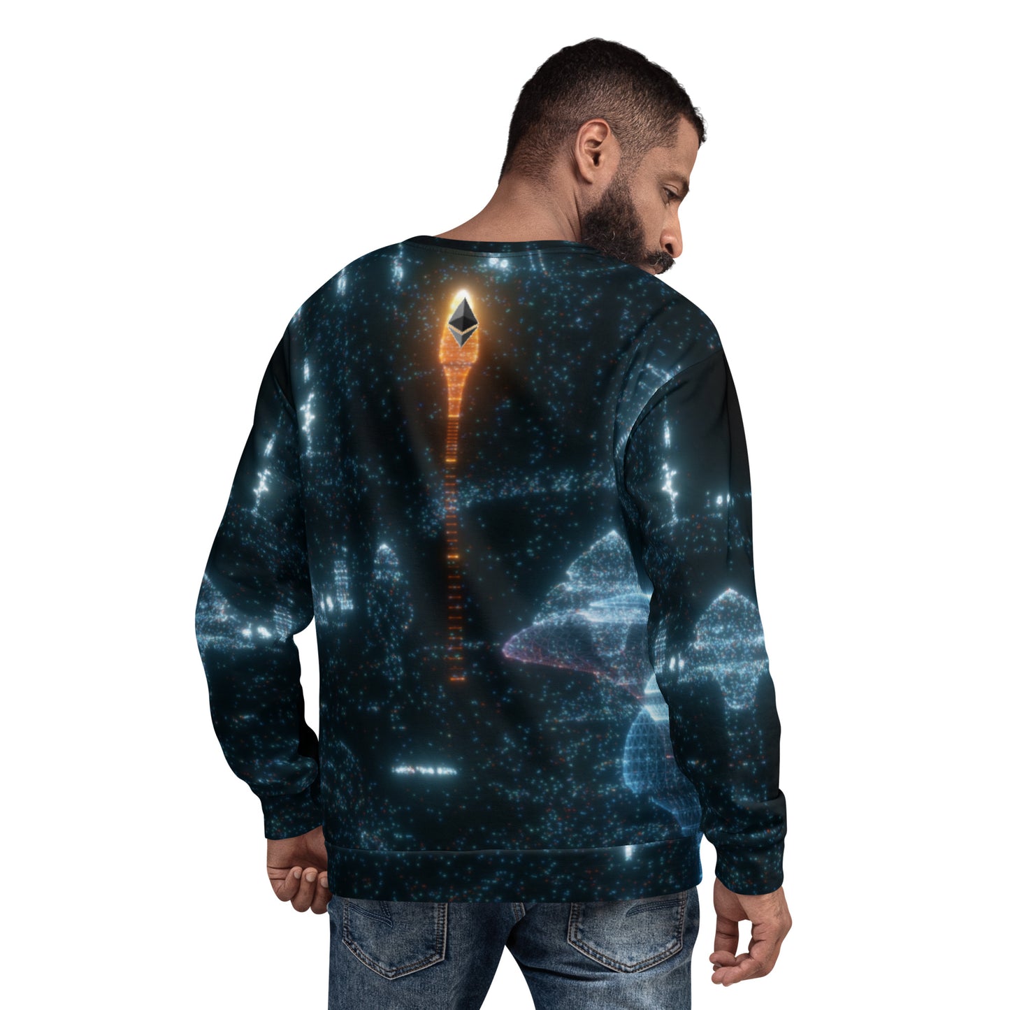 Ethereum F Space Sweatshirt printful