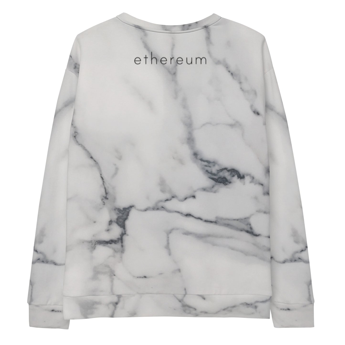 Ethereum Marble Logo Sweatshirt printful