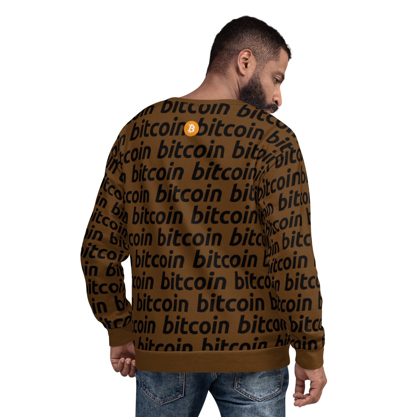 Bitcoin Coffee Sweatshirt printful