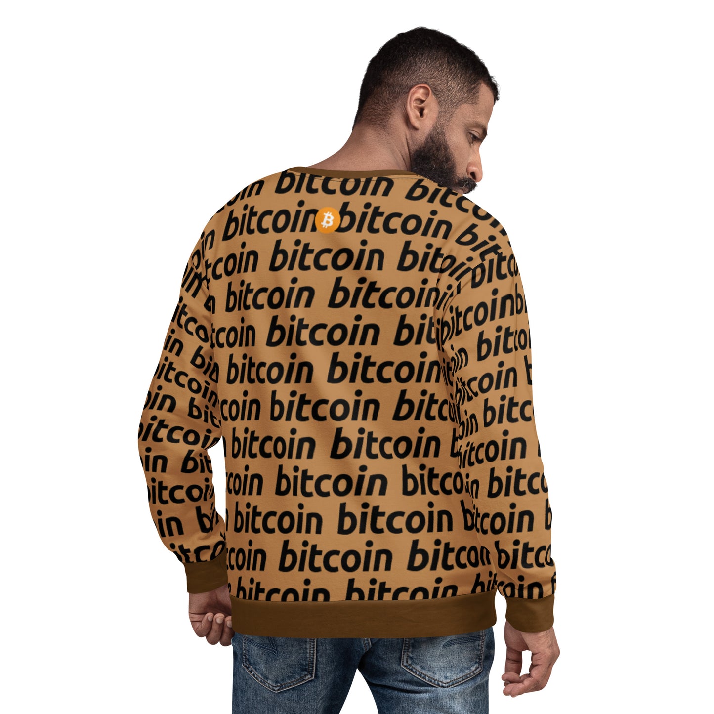 Bitcoin Latte Sweatshirt printful