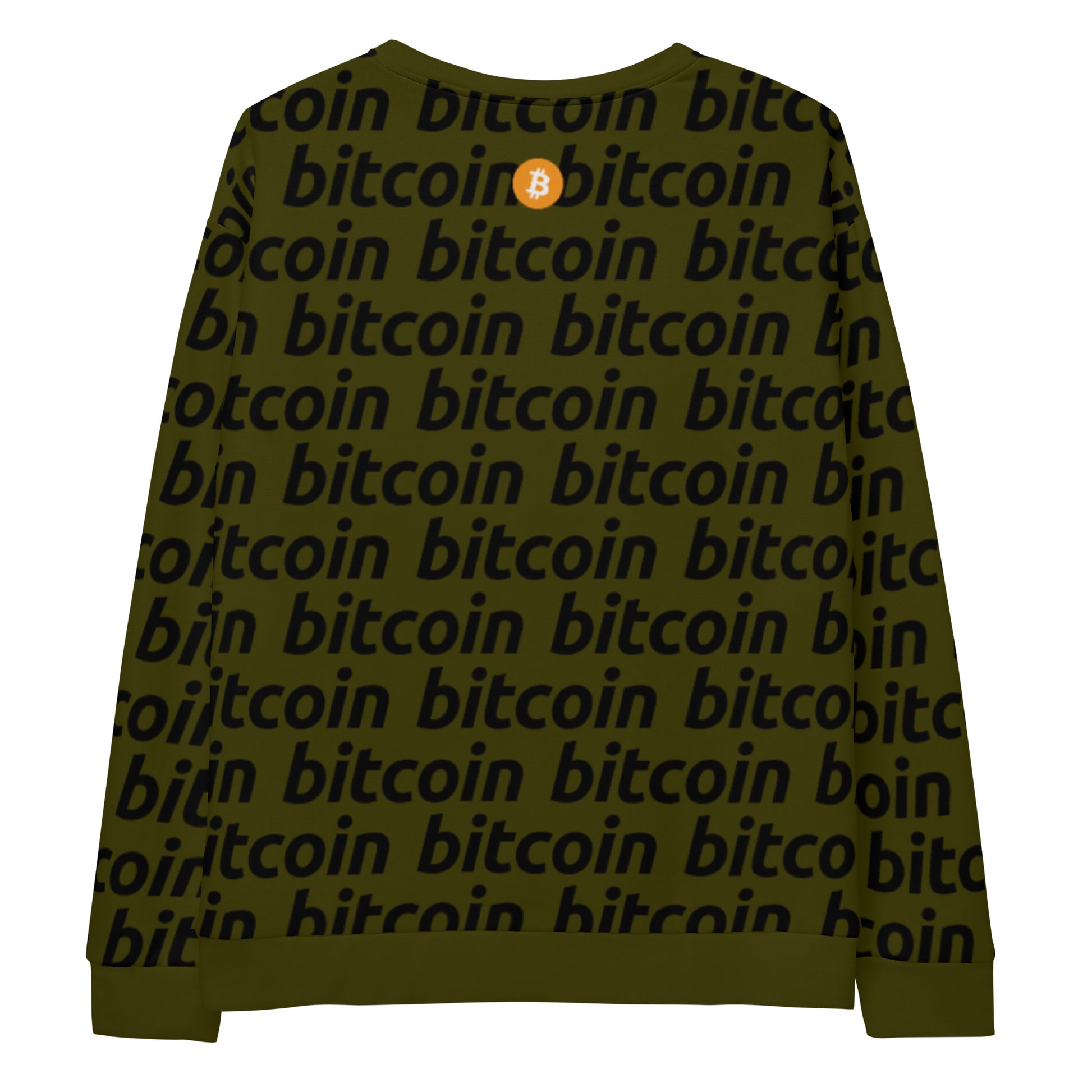 Bitcoin Deep Green Sweatshirt printful