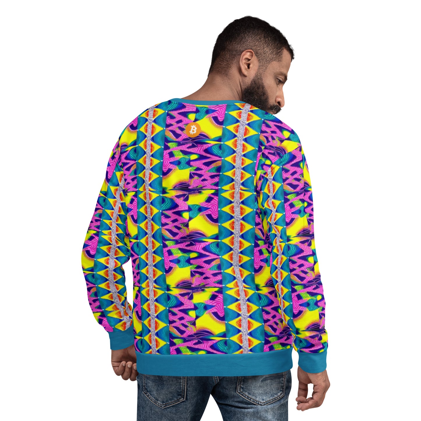 Bitcoin Swearlweave Sweatshirt printful