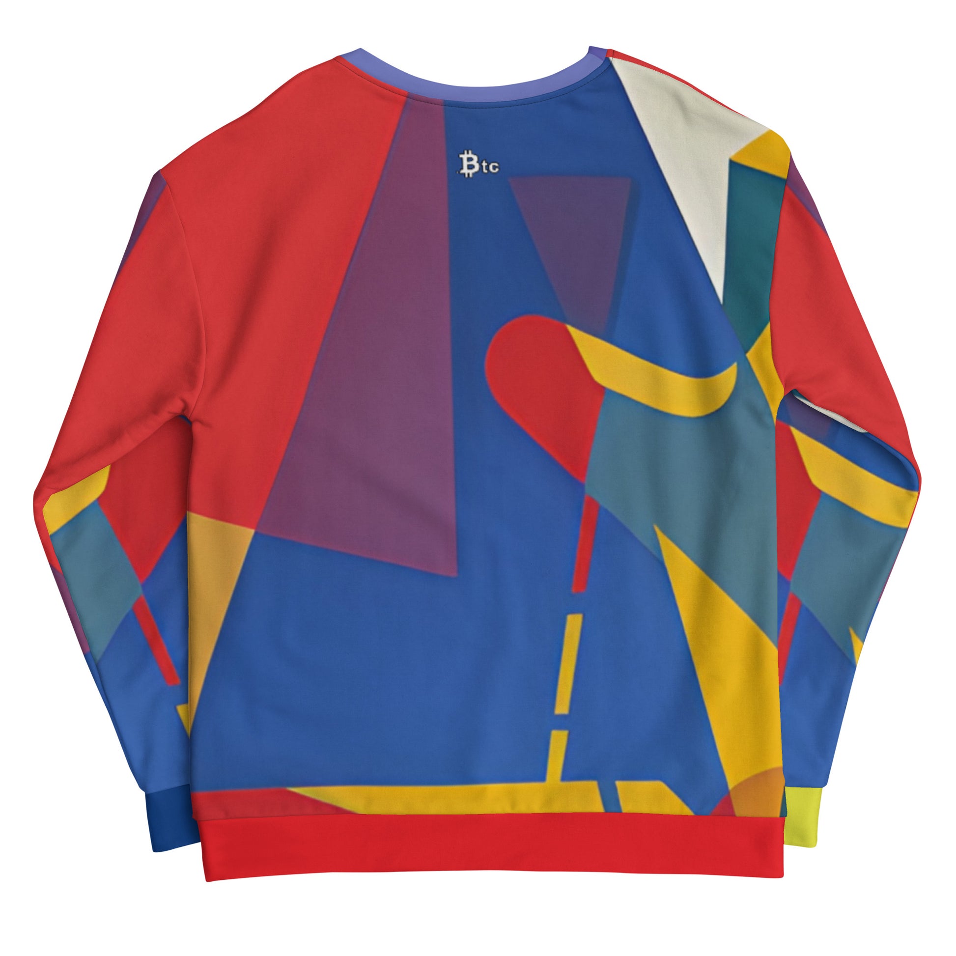 Bitcoin Colorwave Sweatshirt printful