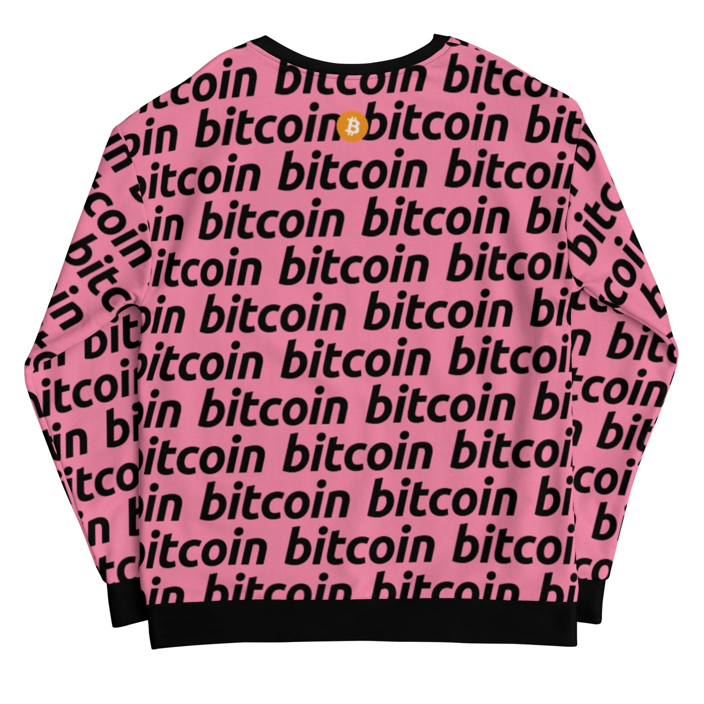 Bitcoin Rosa Sweatshirt printful