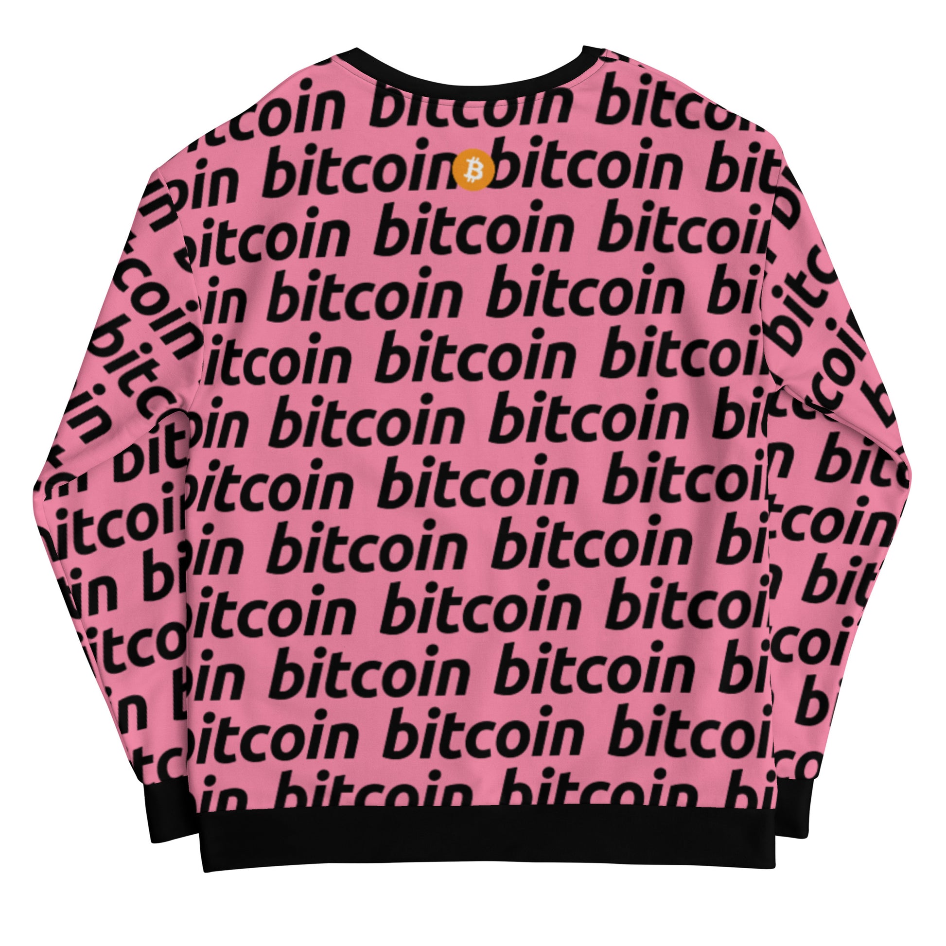 Bitcoin Rosa Sweatshirt printful