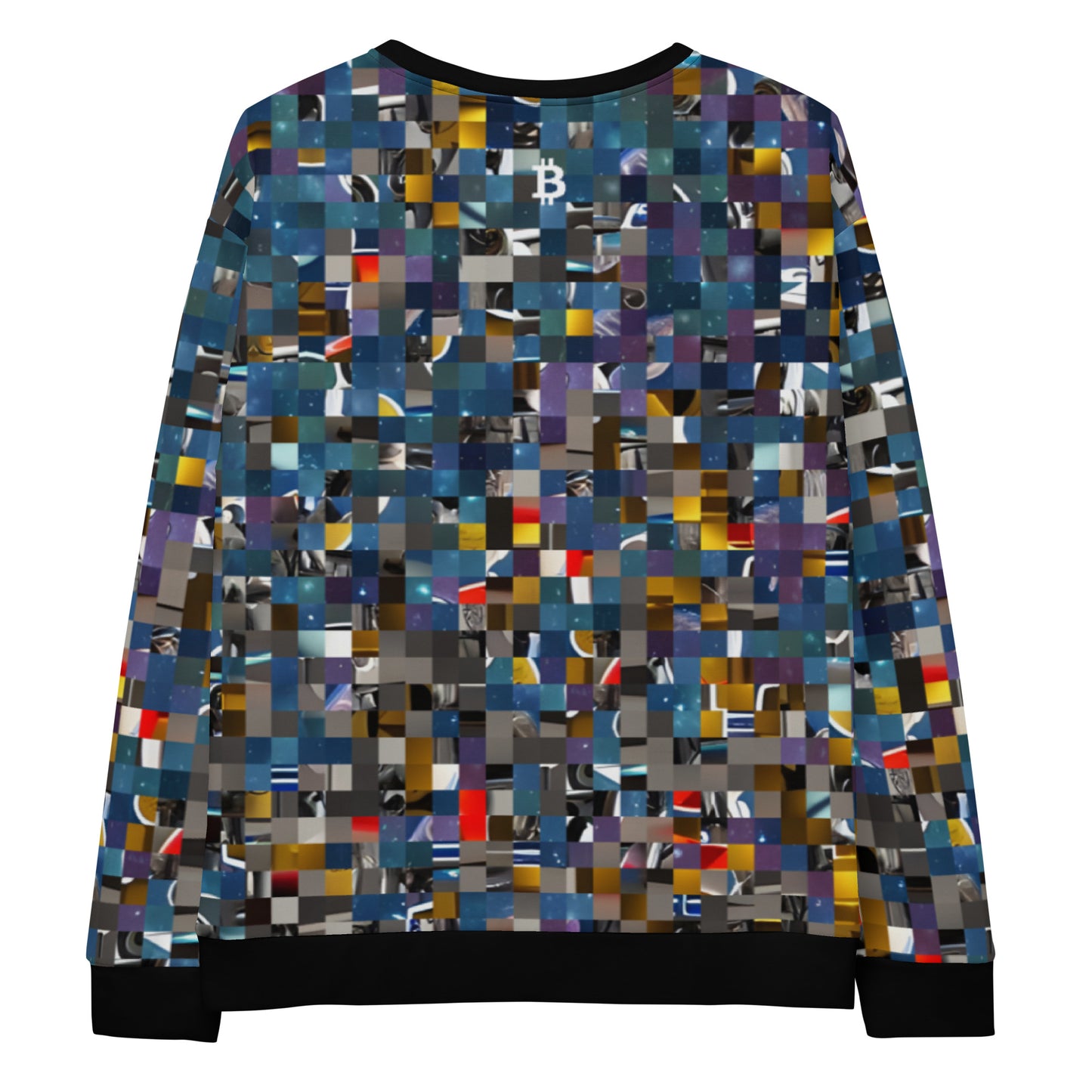 Bitcoin Fish Robot Sweatshirt printful