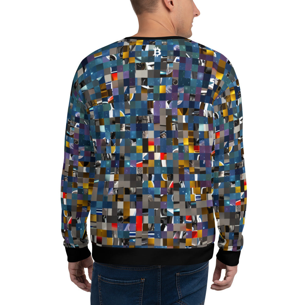 Bitcoin Fish Robot Sweatshirt printful