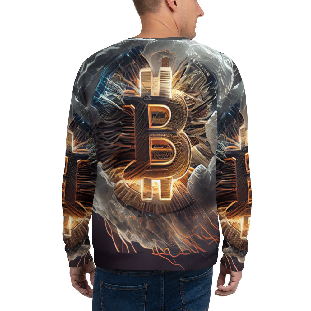 Bitcoin B Sweatshirt printful
