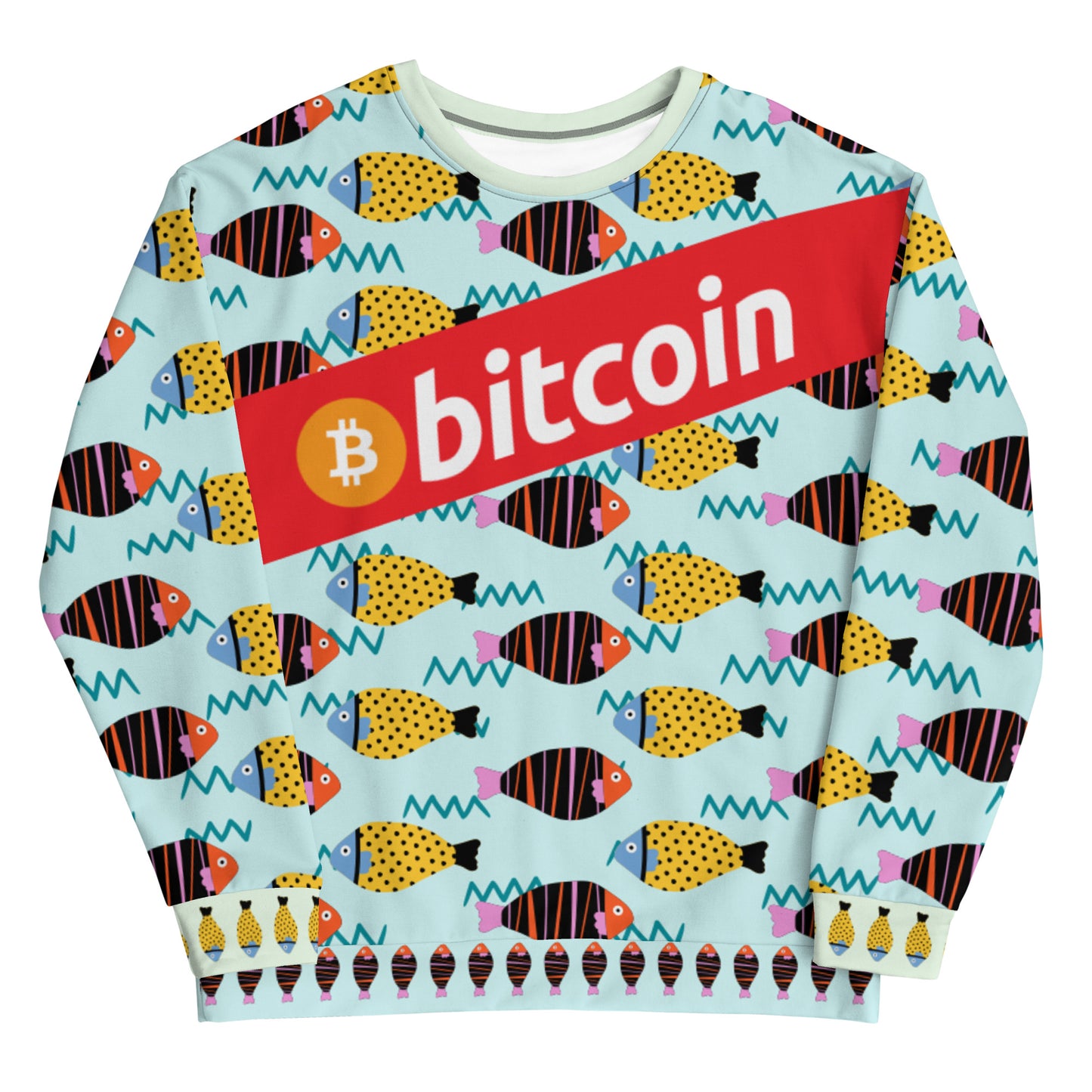 Bitcoin Fish Sweatshirt In-N-Out Crypto