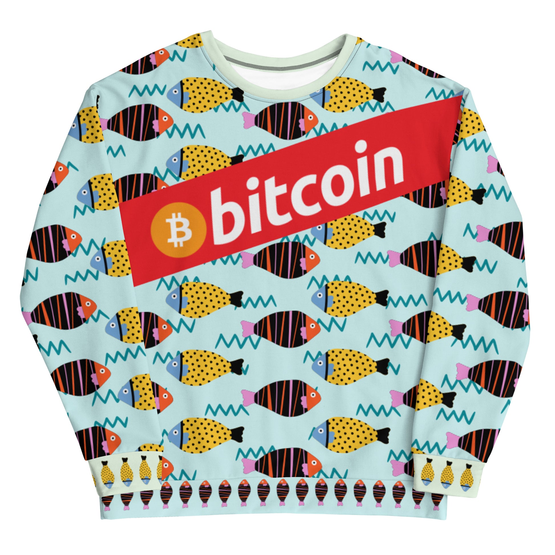 Bitcoin Fish Sweatshirt In-N-Out Crypto