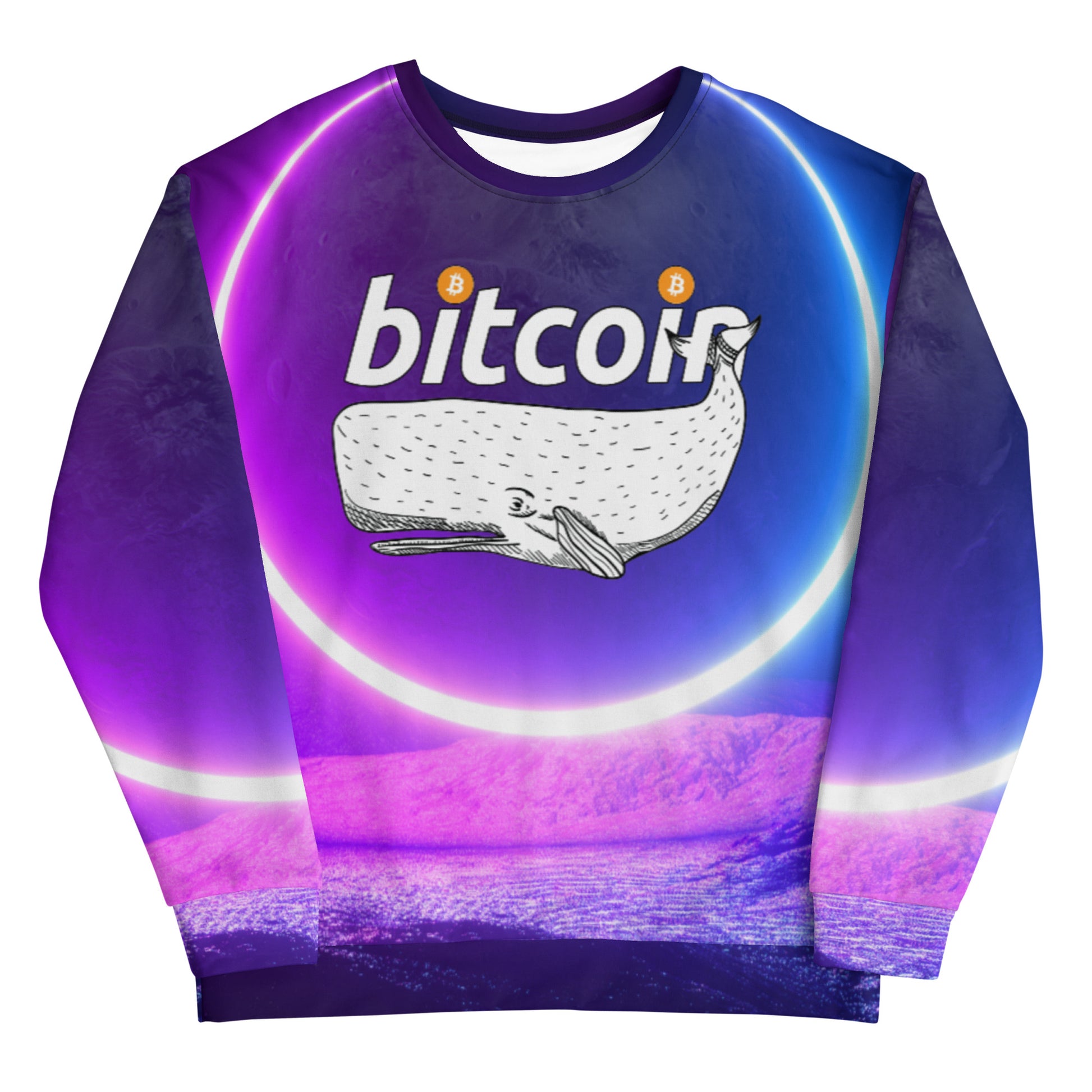 Bitcoin Whale Sweatshirt printful