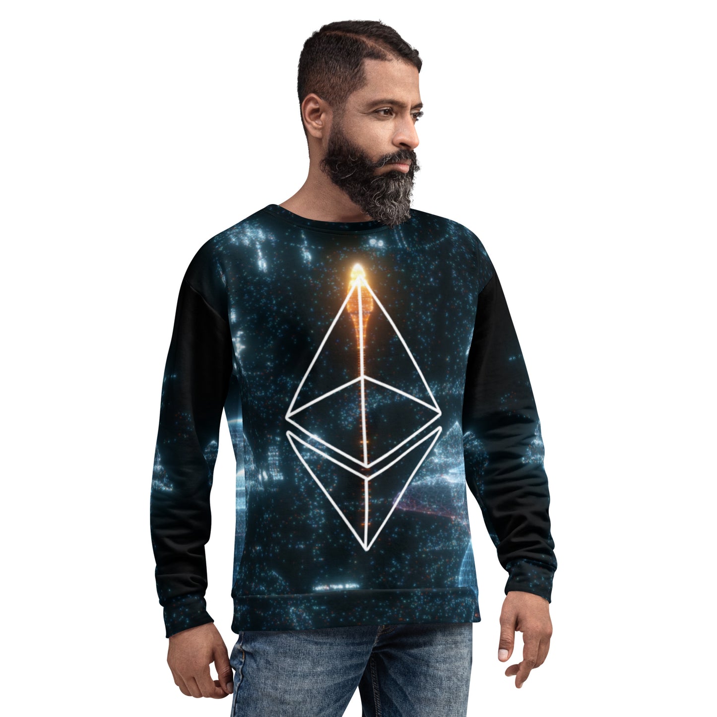 Ethereum F Space Sweatshirt printful