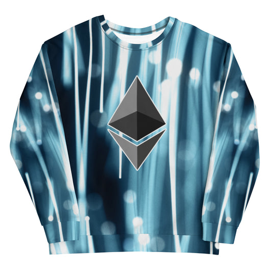 Ethereum Optics Logo Sweatshirt printful