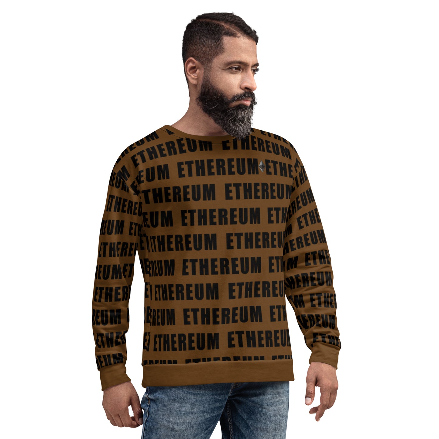 Ethereum Coffee Sweatshirt printful