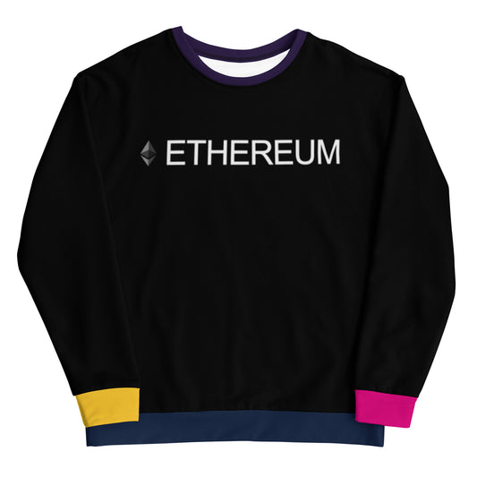 Ethereum Multicolors Sweatshirt printful