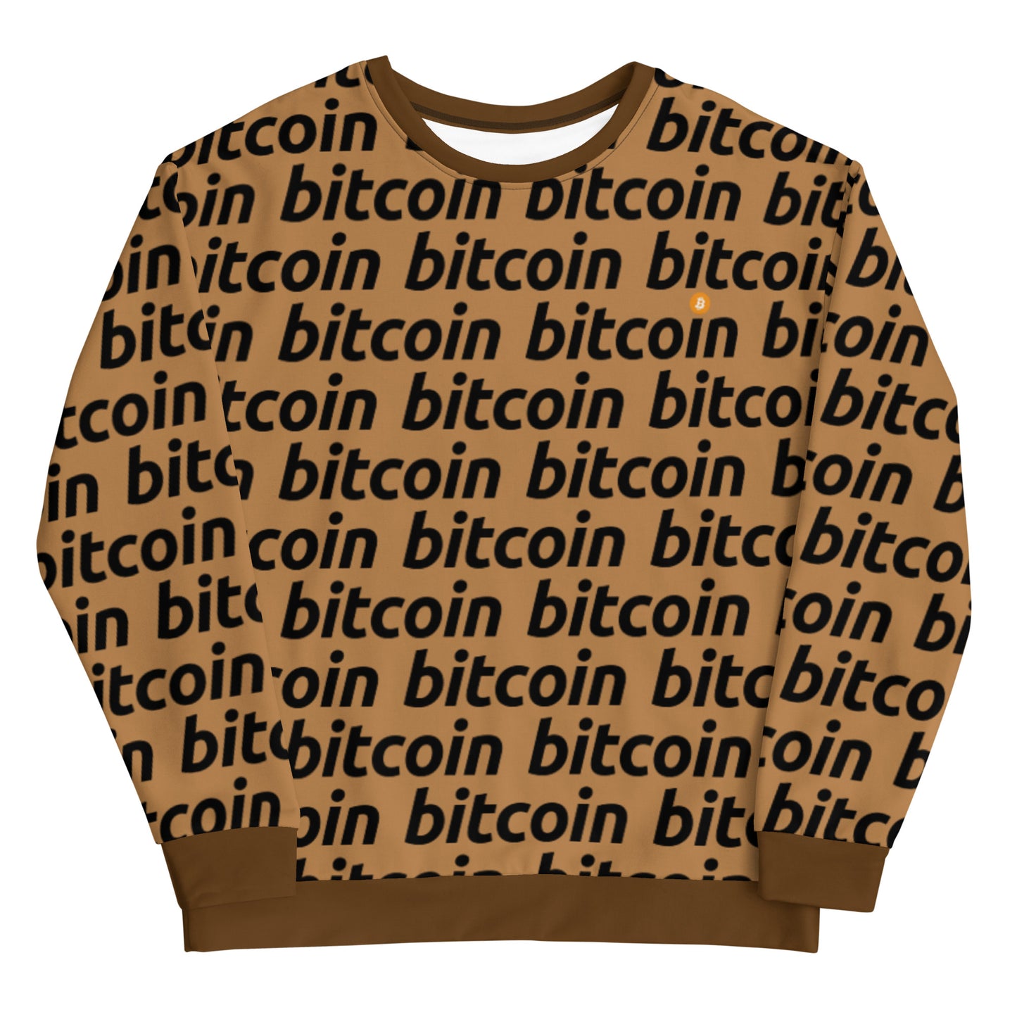 Bitcoin Latte Sweatshirt printful