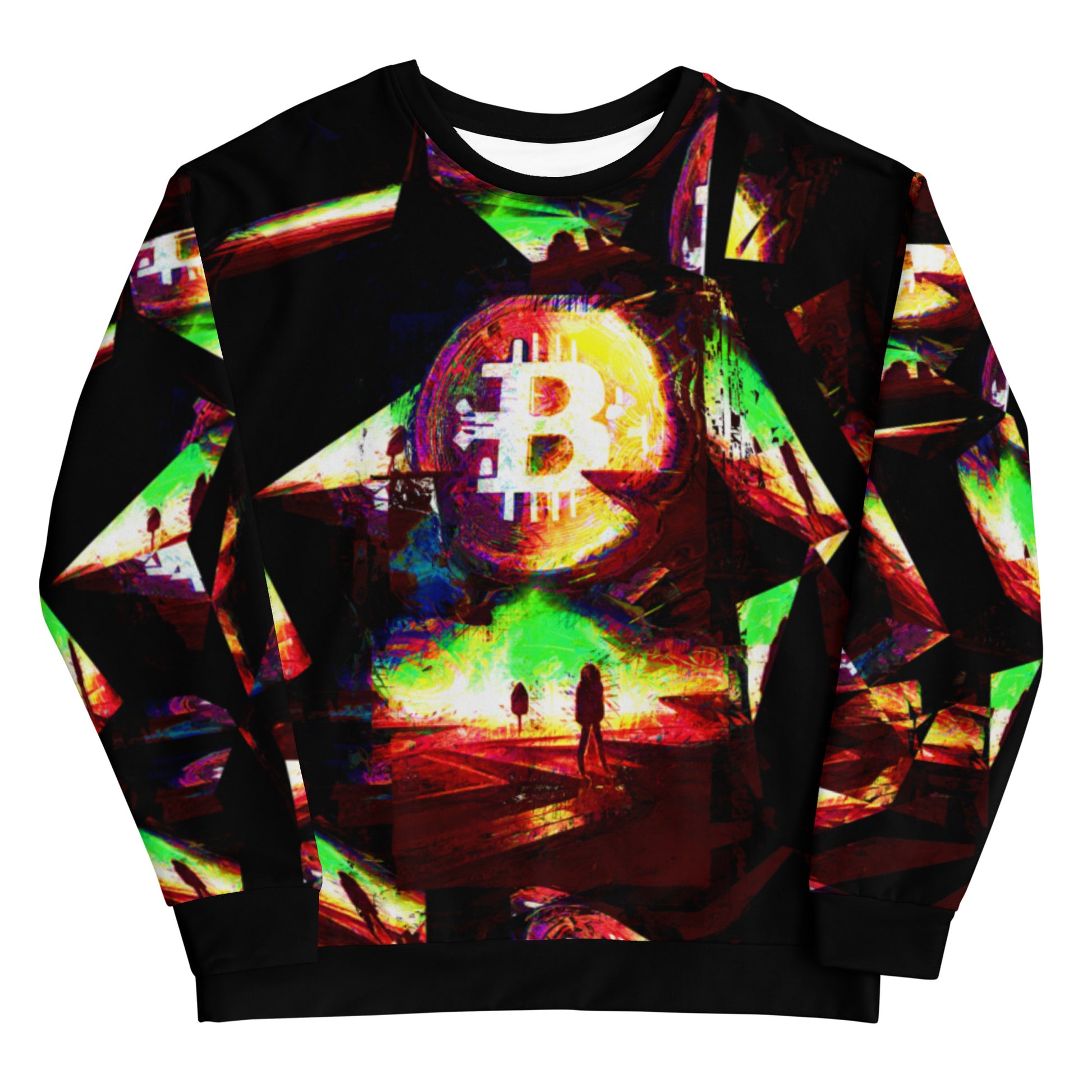 Bitcoin Path Sweatshirt printful