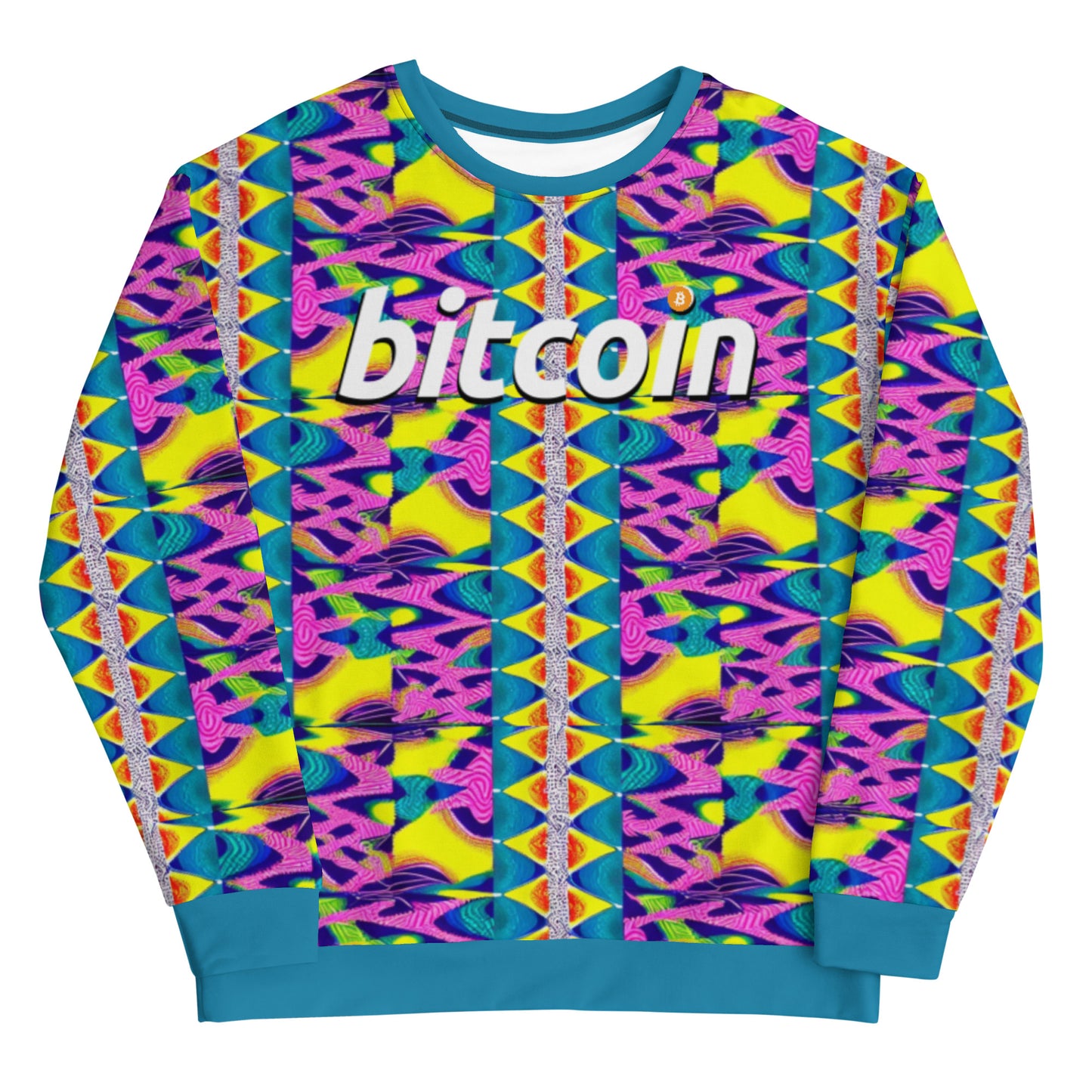Bitcoin Swearlweave Sweatshirt printful
